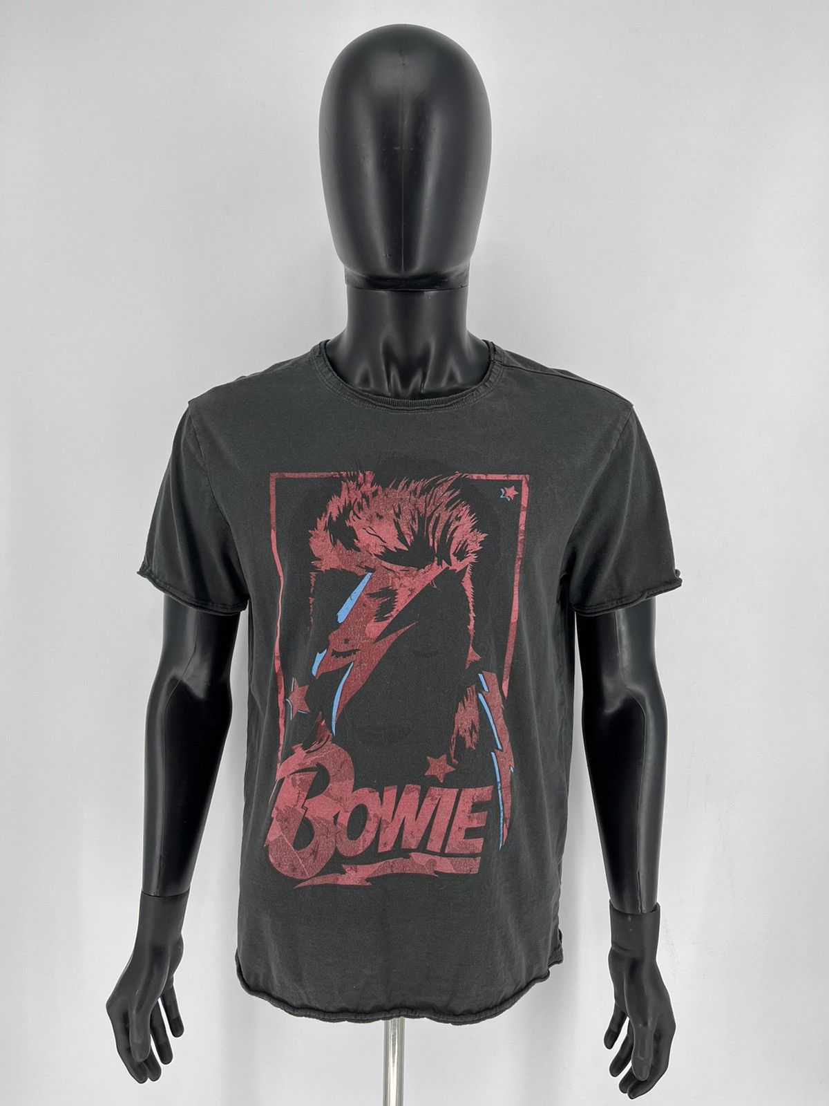 Band Tees David Bowie Punk Music Fashion Tees Streetwear Y2K Bands Size US L / EU 52-54 / 3 - 2 Thumbnail