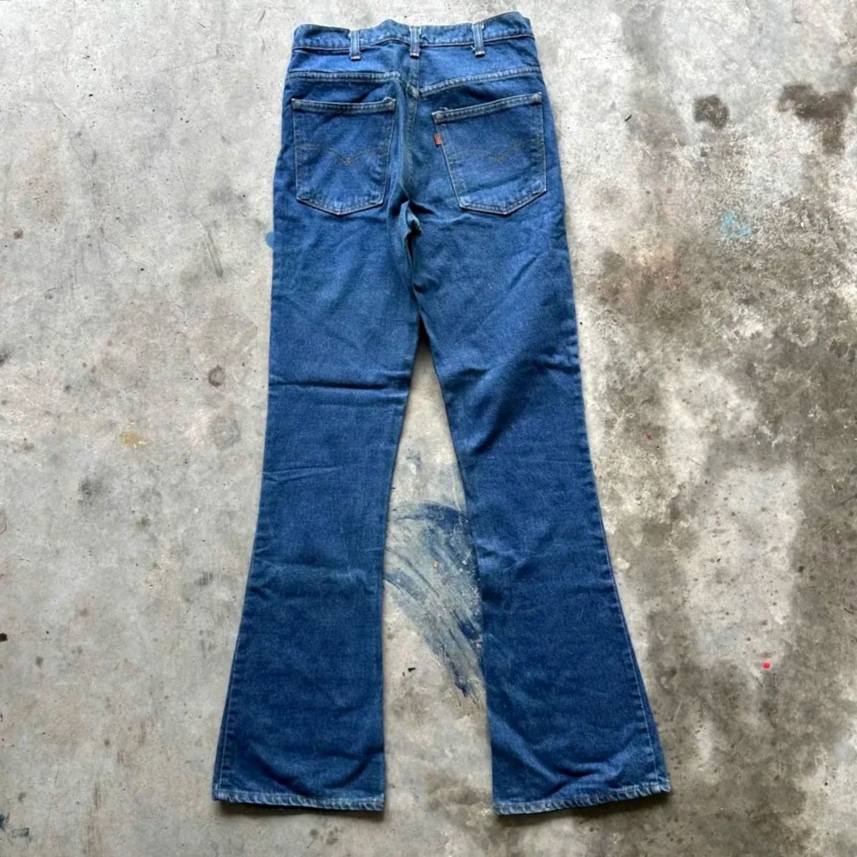 Levi's VINTAGE Levi's Orange Tab 646 Flared Denim Jeans Size 30X34 Men Size US 30 / EU 46 - 3 Thumbnail