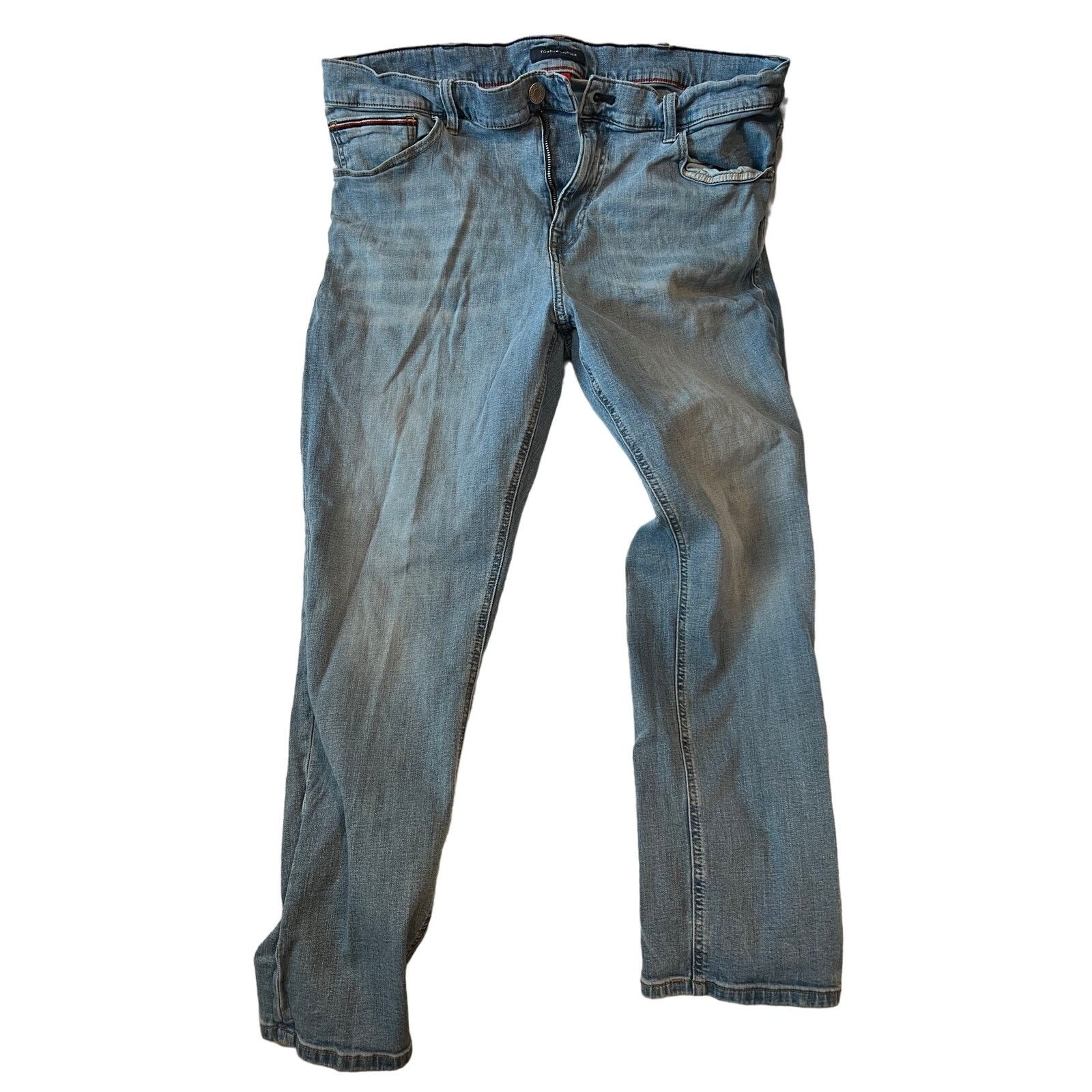 Tommy Hilfiger Tommy Hilfiger Straight Fit Jeans Mens 38x30 Size US 38 / EU 54 - 1 Thumbnail