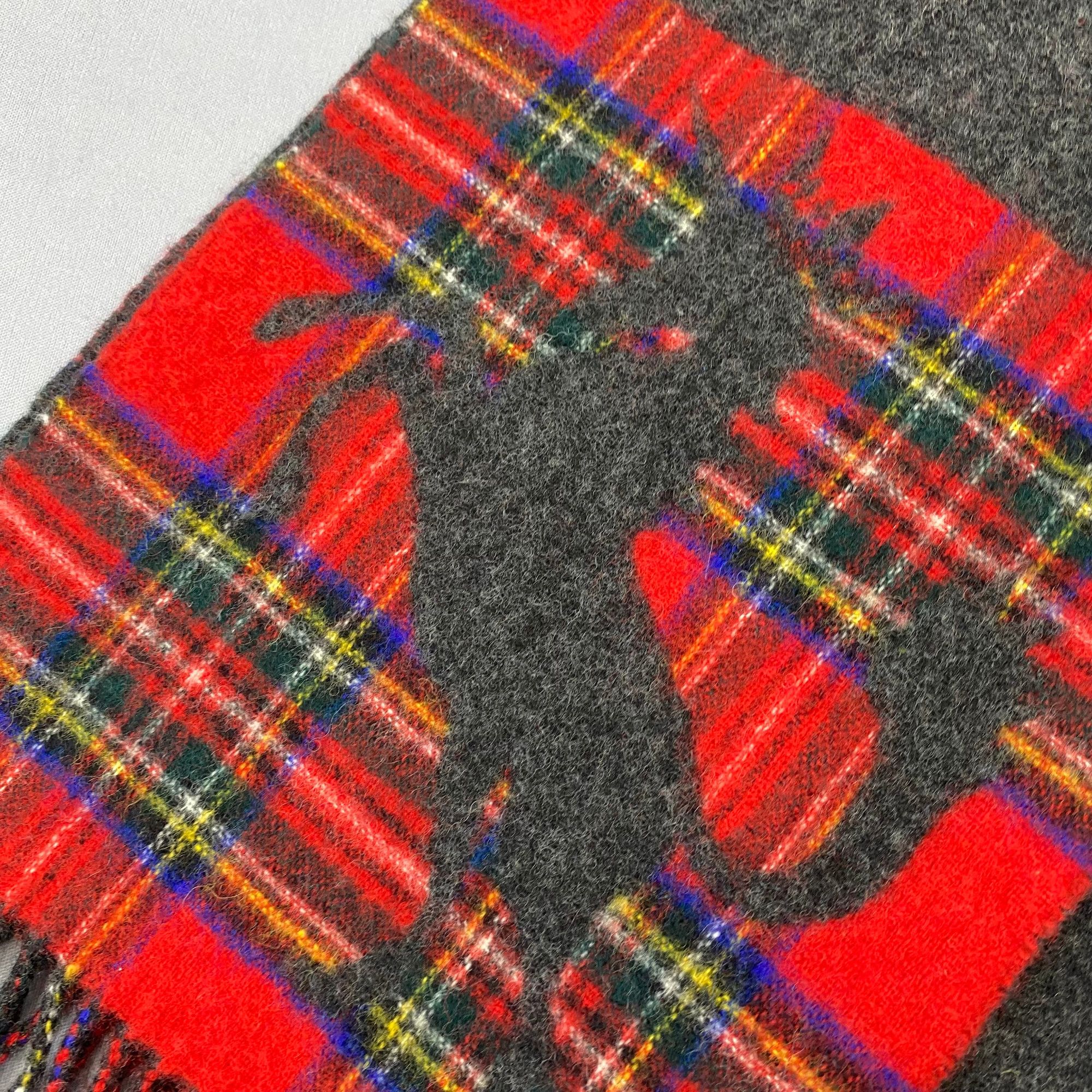 Vintage Vintage Glen Prince Scarf Muffler Wool Plaid Tartan Scarves Size ONE SIZE - 4 Thumbnail