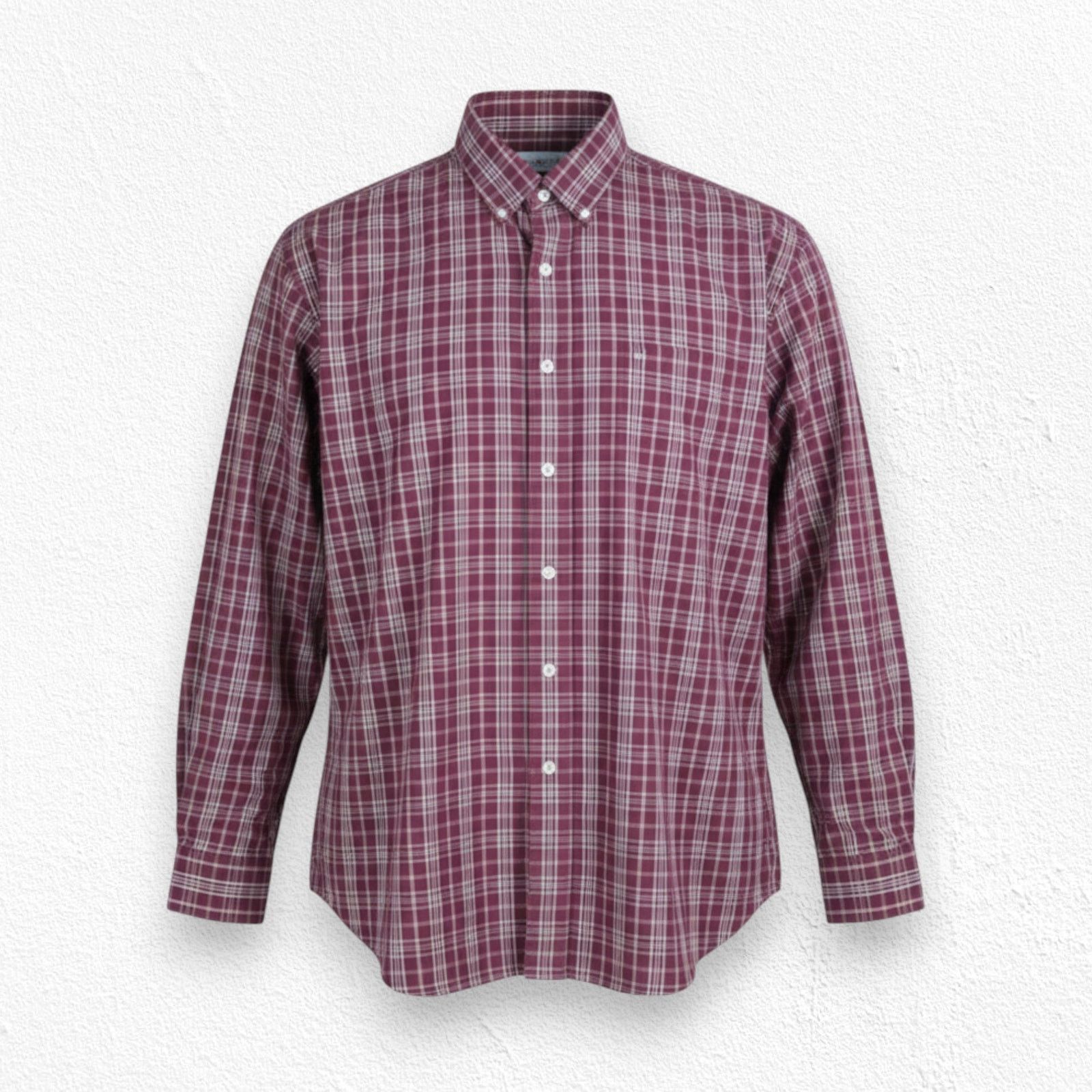 Other Sun River Dark Red Plaid Button Down Shirt Size Large Size US L / EU 52-54 / 3 - 1 Thumbnail