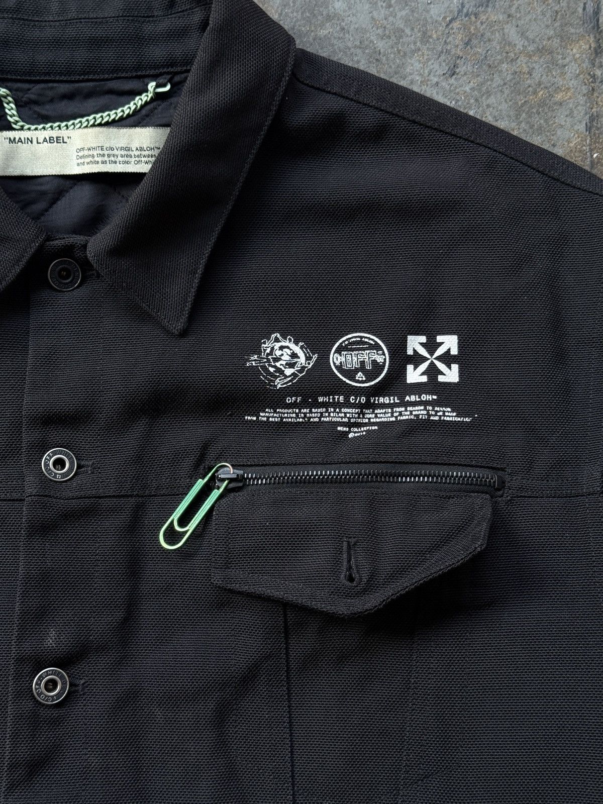 Off-White OFF WHITE SS20 Universal Key Puffer Tech Jacket Size US XL / EU 56 / 4 - 4 Thumbnail