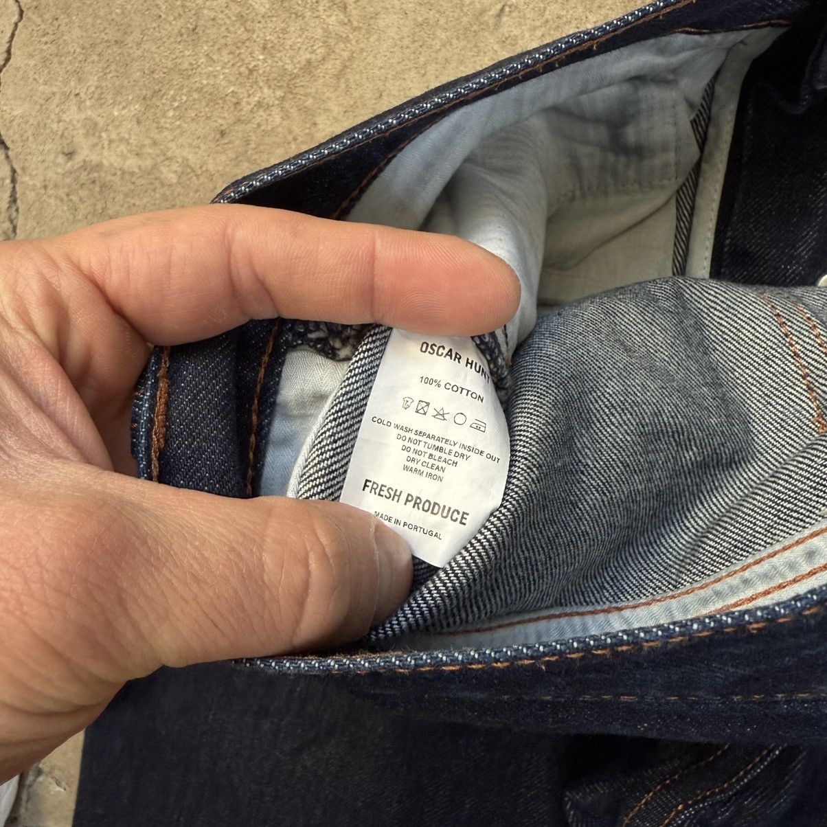 Other Oscar Hunt indigo jeans rrp 370€ Size US 30 / EU 46 - 7 Thumbnail