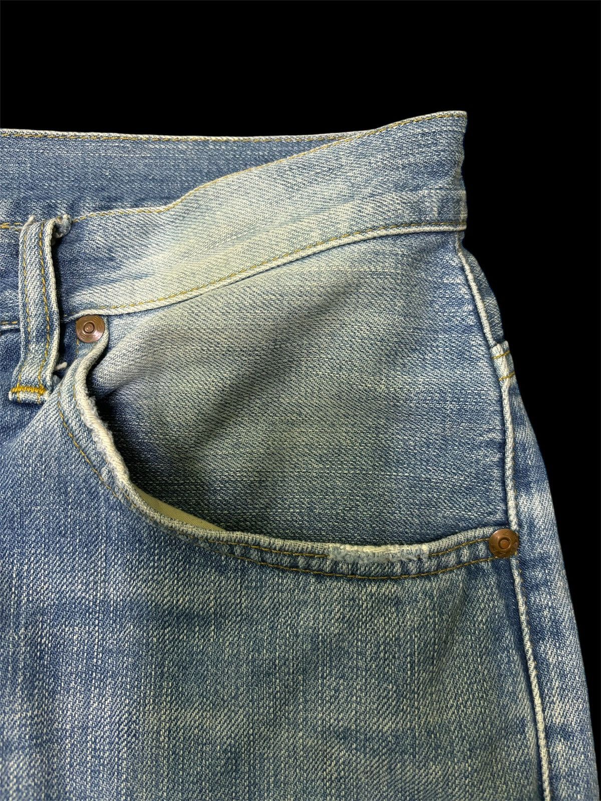 Lee Vintage Lee Denim Pant Size US 33 - 4 Thumbnail