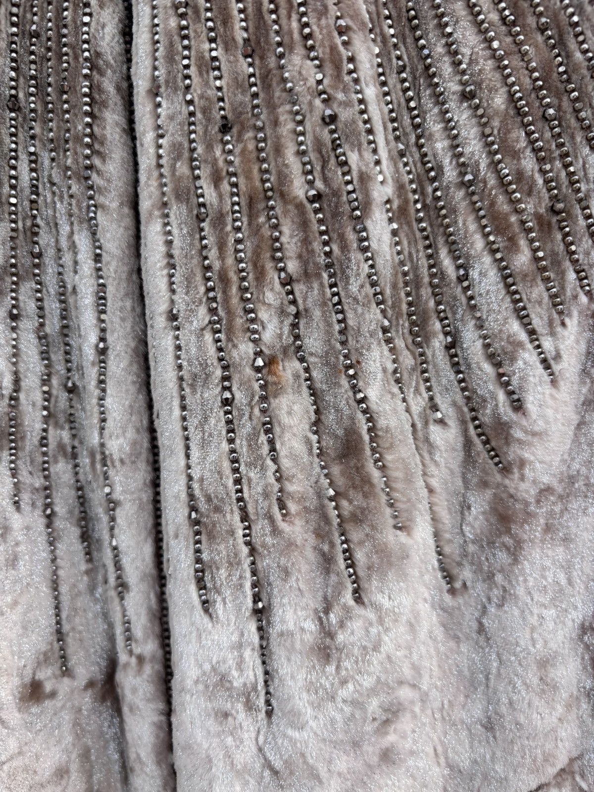 Saint Laurent Paris Saint Laurent FW16 crystal embedded lamb fur jacket Size US M / EU 48-50 / 2 - 4 Thumbnail