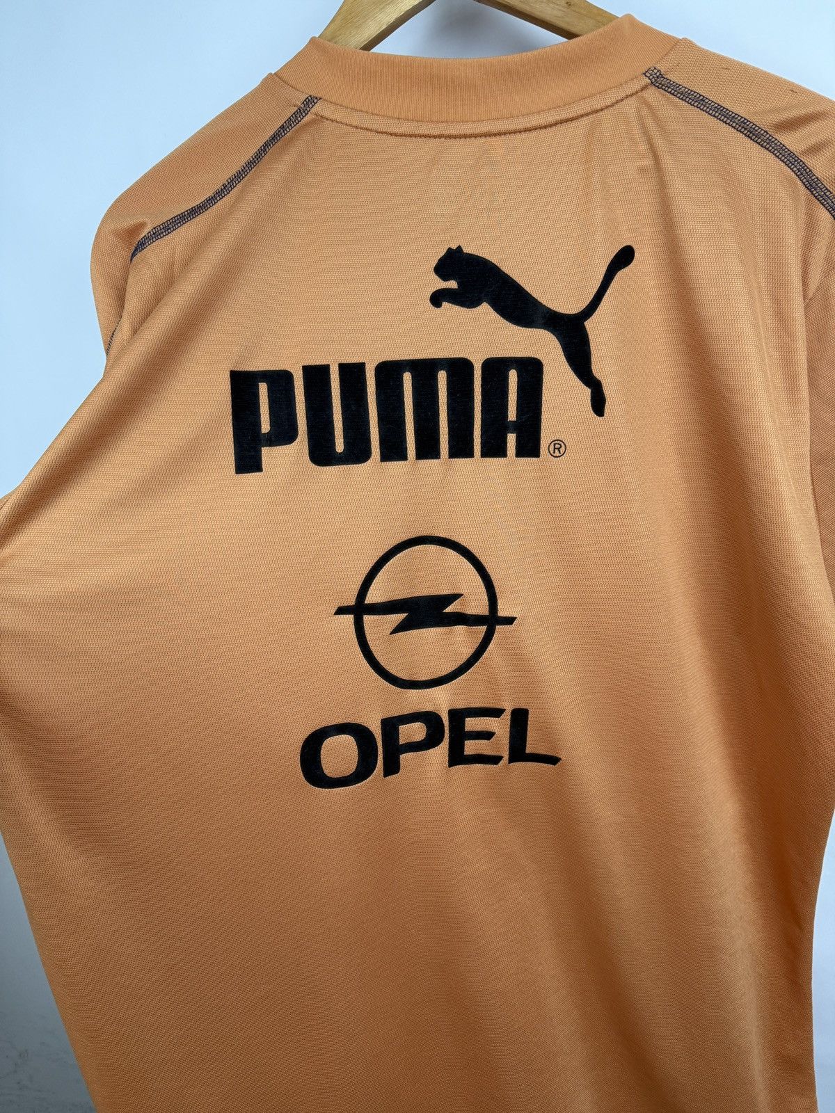 Puma 🇨🇭Vintage 90s Puma Switzerland Opel Suisse Soccer Jersey Y2K Size US M / EU 48-50 / 2 - 10 Thumbnail
