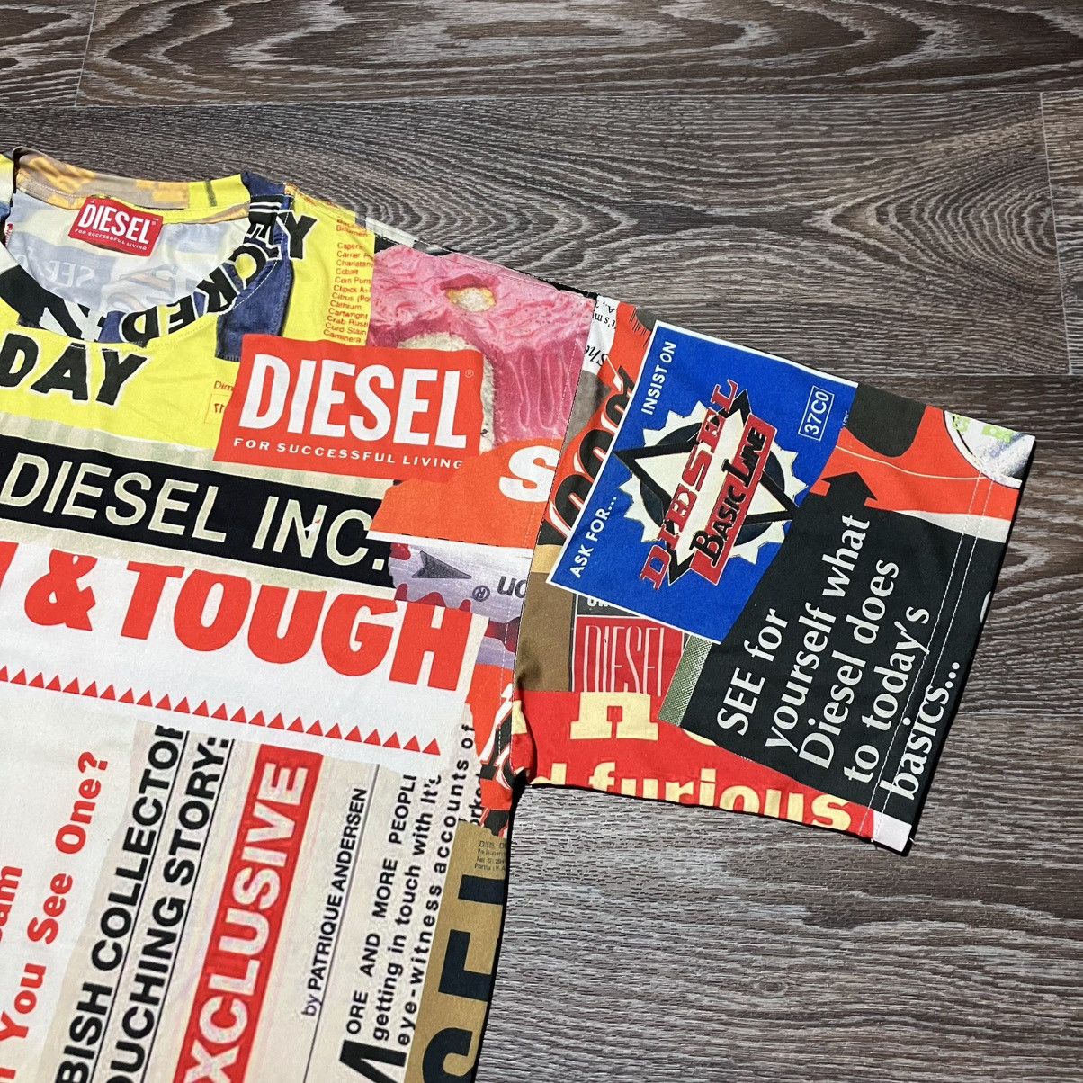 Diesel DIESEL 45th Anniversary Box T Graphic All Over T-shirt Size US M / EU 48-50 / 2 - 6 Thumbnail