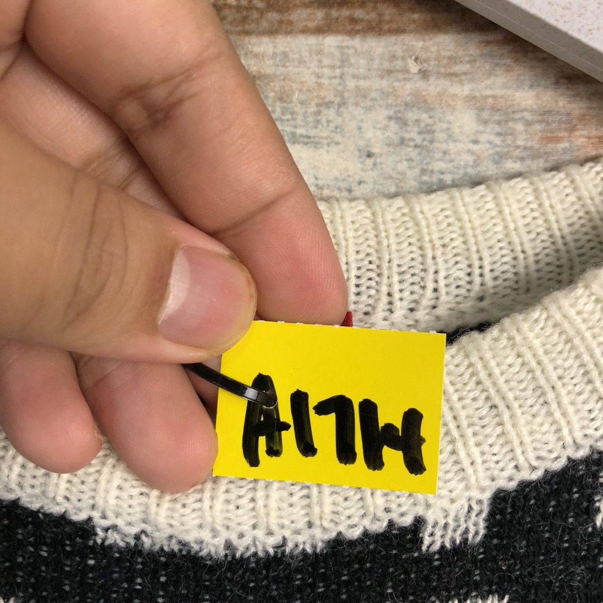 Homespun Knitwear × Japanese Brand Earth & Music Econology Black Knitwear #A1714 Size US S / EU 44-46 / 1 - 10 Thumbnail