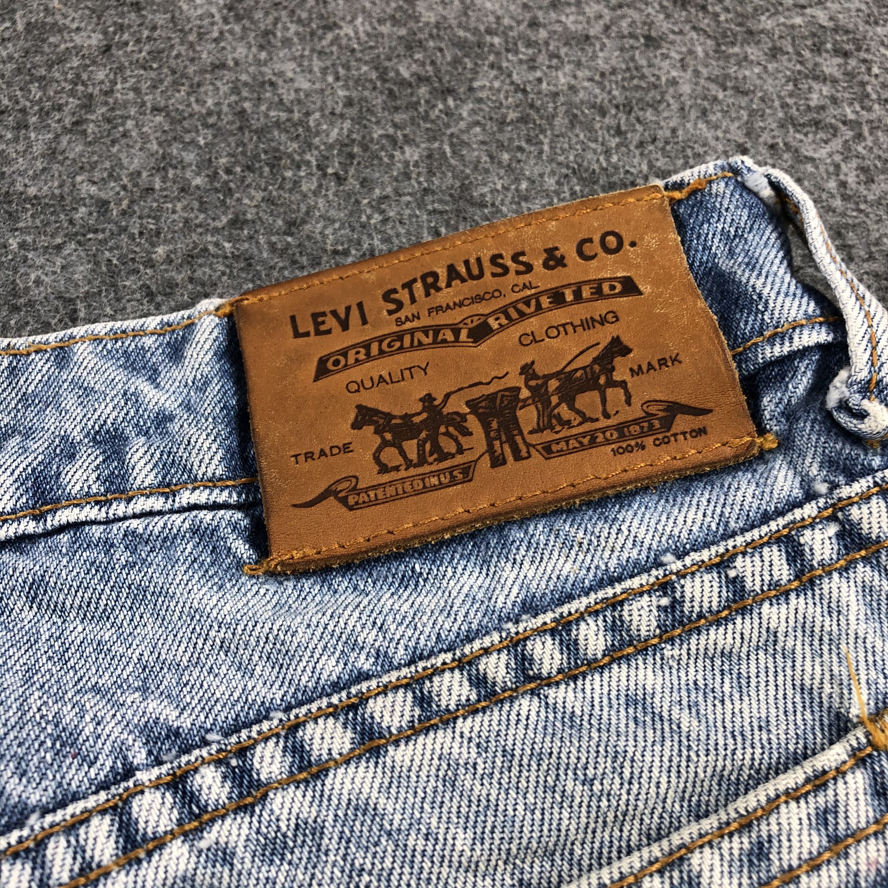 Levi's Vintage 90s Light Wash Levis 626 Jeans-J1768 Size US 30 / EU 46 - 5 Thumbnail