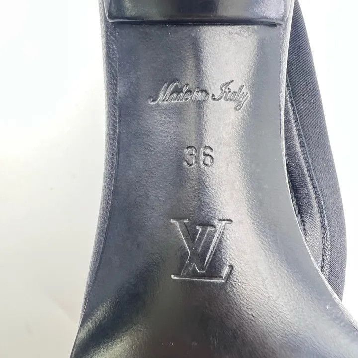 Louis Vuitton Louis Vuitton Black High Heel Shoes for Women -2508 Size US 6 / IT 36 - 5 Thumbnail
