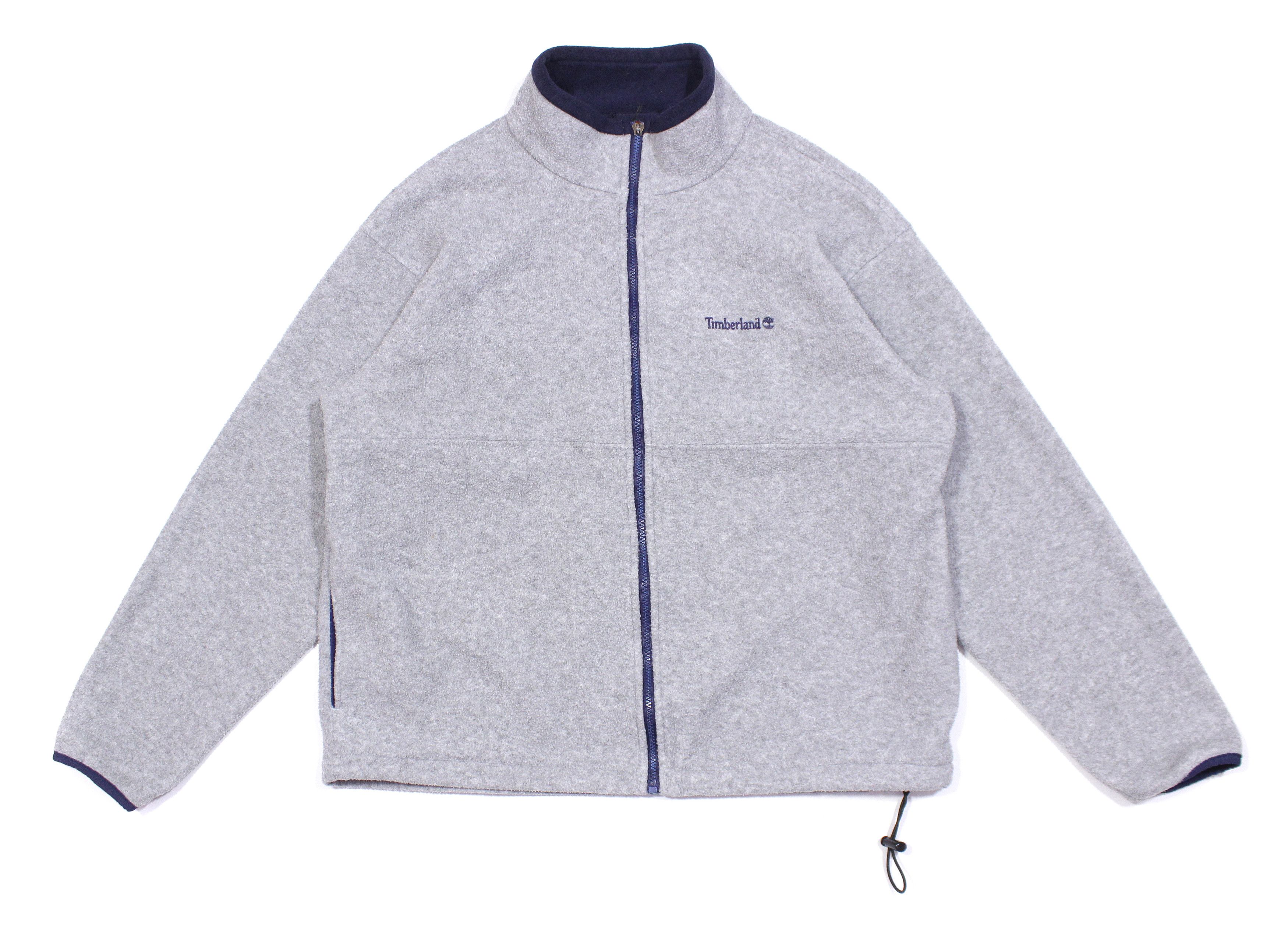 Timberland 90S Logo Fleece Jacket Size US L / EU 52-54 / 3 - 1 Thumbnail