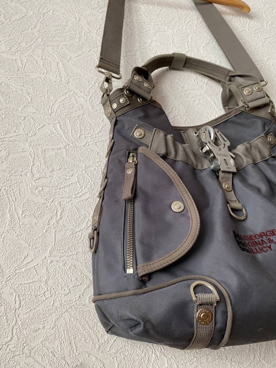 Japanese Brand Vintage George Gina Lucy Gray Bag Alyx Size ONE SIZE - 3 Thumbnail