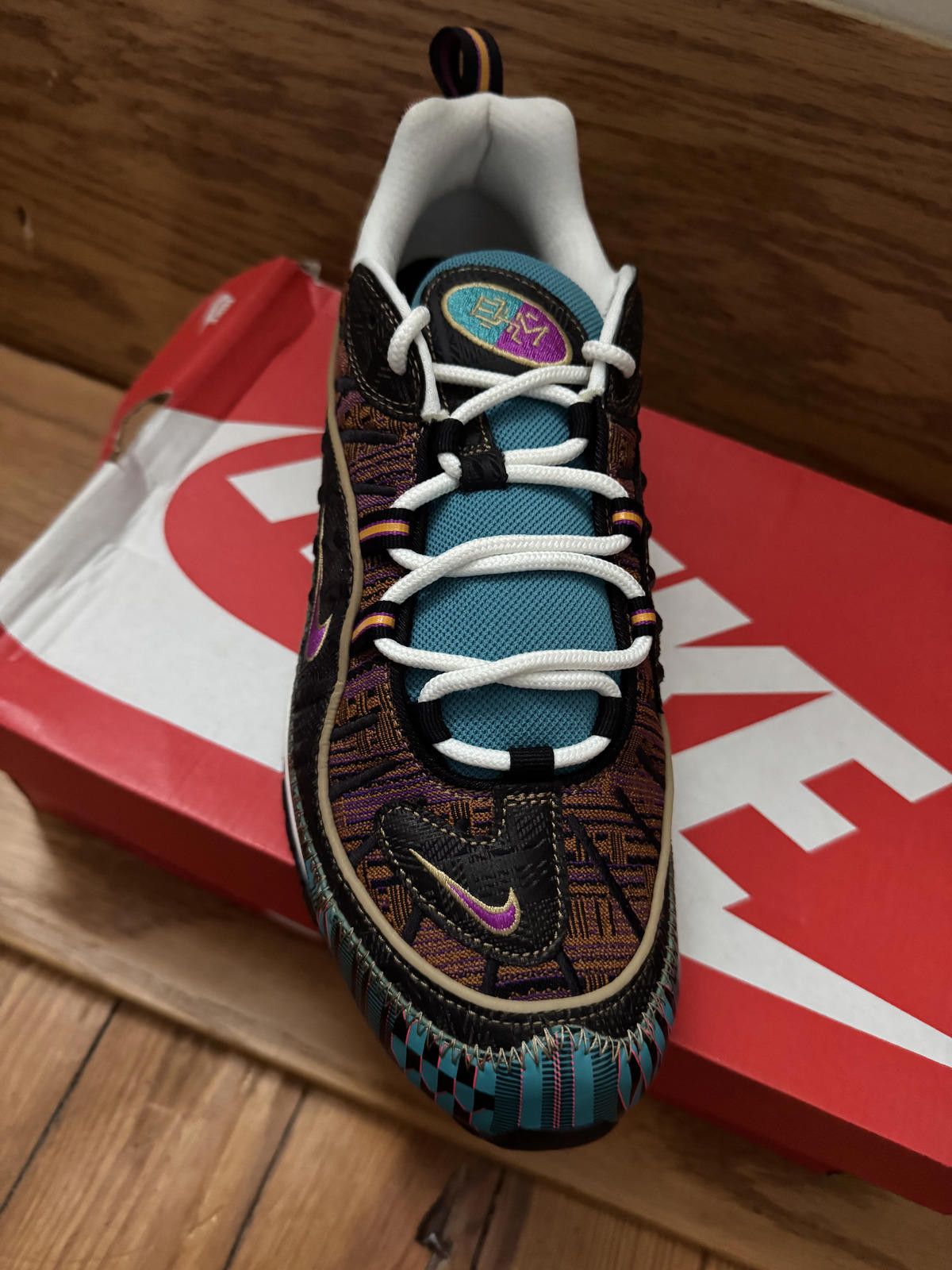 Nike Nike Air Max 98 BHM Men's Sneakers Size 11.5 Size US 11.5 / EU 44-45 - 4 Thumbnail