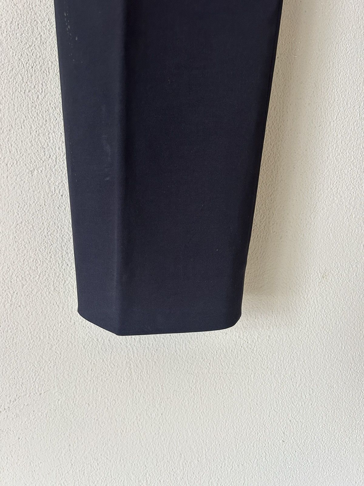 Bottega Veneta Bottega Veneta Navy Pants with Green Waistband – Size 48 Size US 32 / EU 48 - 12 Thumbnail