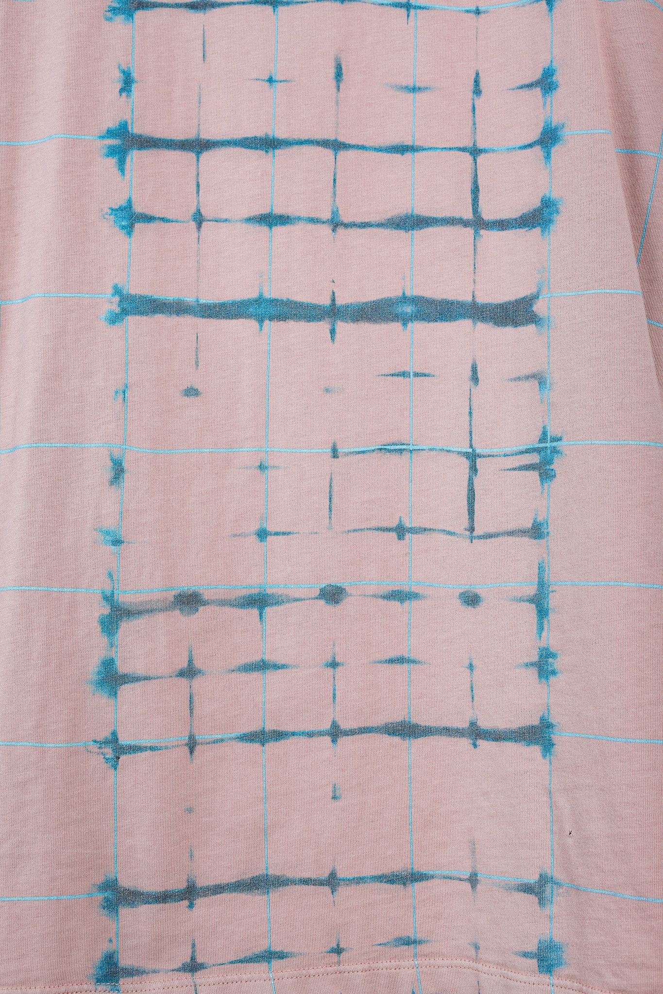 Loewe Loewe Logo Check Print Pink Short-Sleeve Cotton T-Shirt Size M / US 6-8 / IT 42-44 - 7 Thumbnail