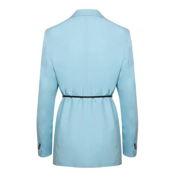 Bottega Veneta o1loc1c0824 708835 Jacket in Light Blue Size M / US 6-8 / IT 42-44 - 4 Thumbnail
