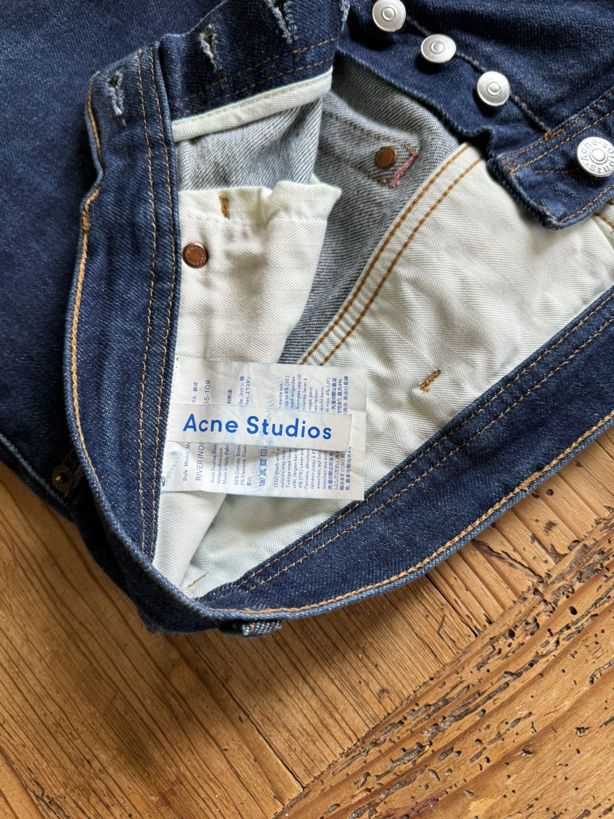 Acne Studios Acne Studios Bla Const denim 32/32 Size US 32 / EU 48 - 10 Thumbnail