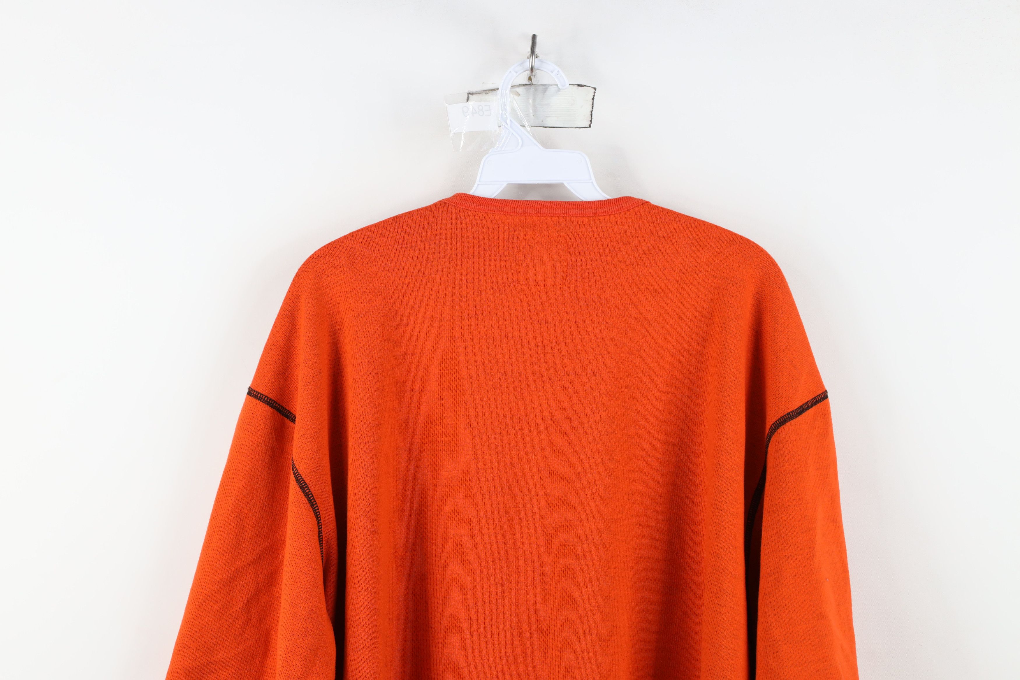 Nautica Vintage 90s Nautica Competition Thermal Waffle Knit T-Shirt Size US XXL / EU 58 / 5 - 11 Thumbnail