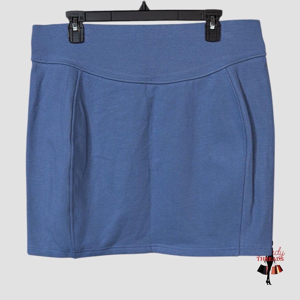 Lululemon Lululemon Scuba HR Mini Skirt Oasis Blue Women’s XL NWT Spor Size 38" / US 16 / IT 52 - 4 Thumbnail