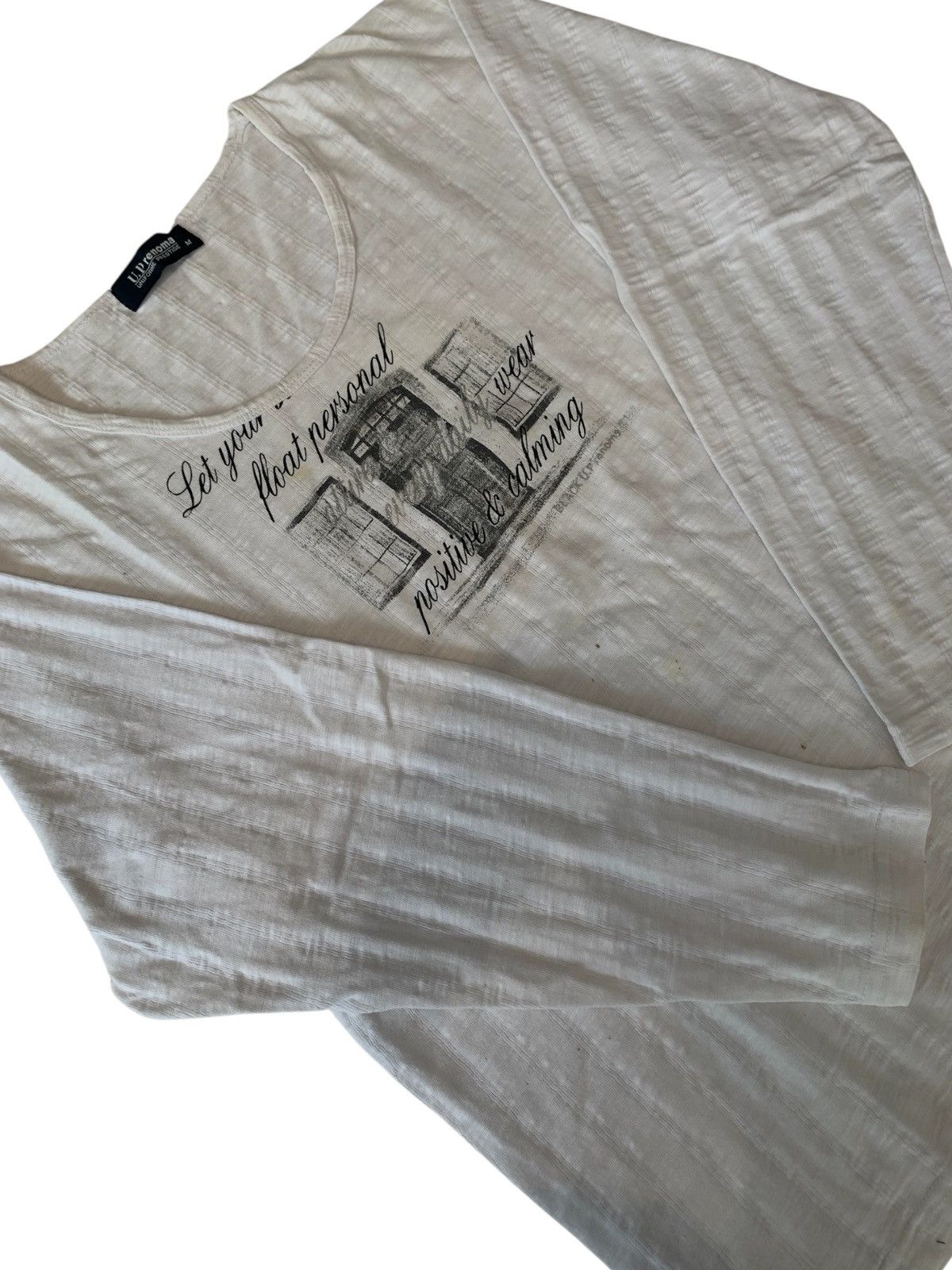 If Six Was Nine 2000s japanese archive u prenoma y2k longsleeve tee poem Size US M / EU 48-50 / 2 - 2 Thumbnail