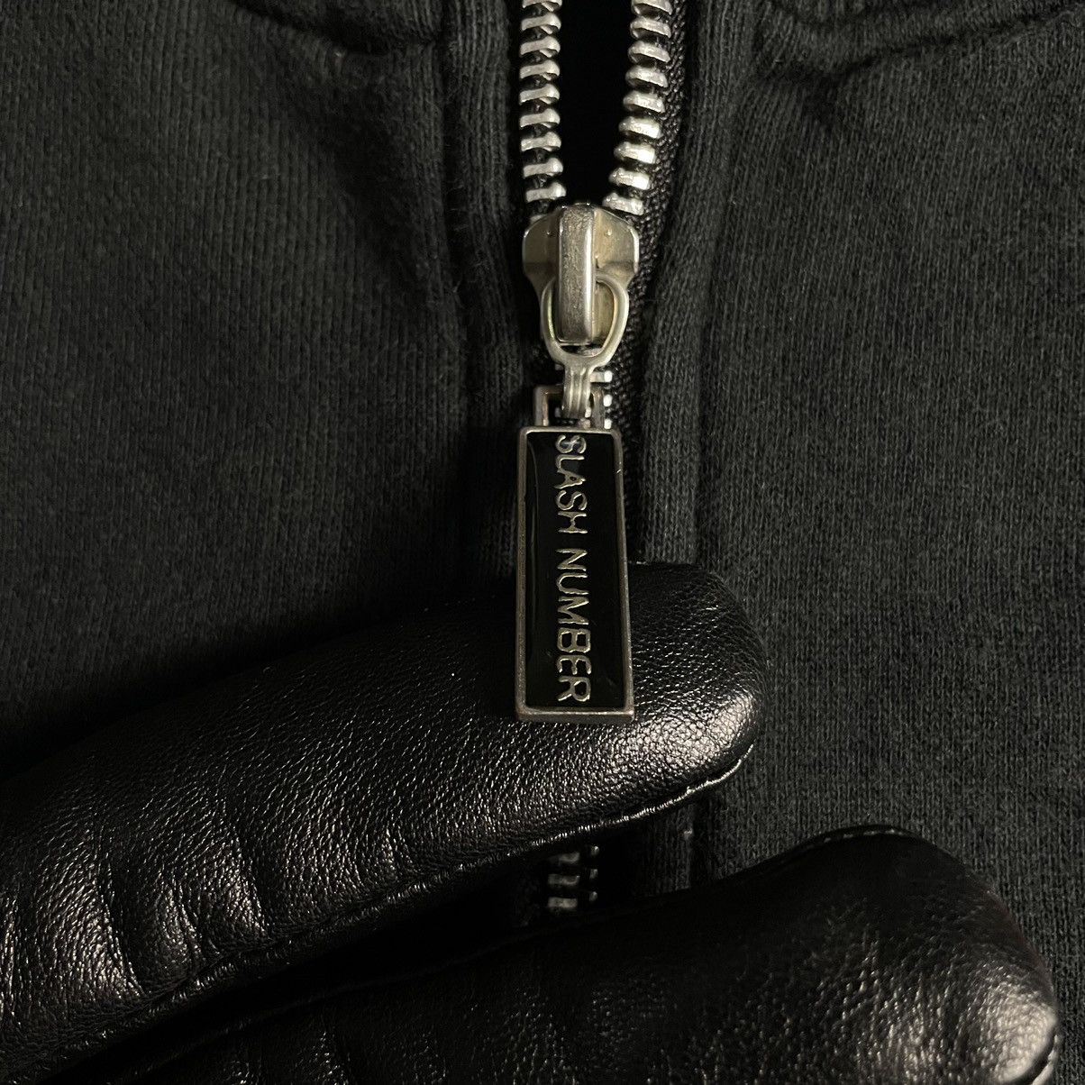 If Six Was Nine × Japanese Brand × Le Grande Bleu (L.G.B.) 🇯🇵 SLASH NUMBER SEDITIONARIES PUNK FULL ZIP SWEATER JACKET Size US M / EU 48-50 / 2 - 16 Thumbnail