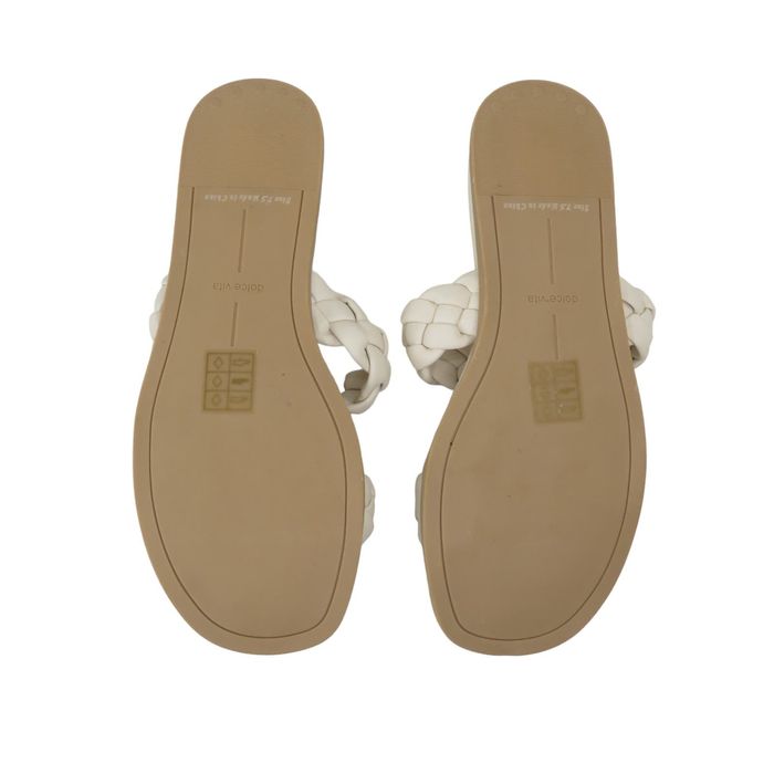 green colored sandals