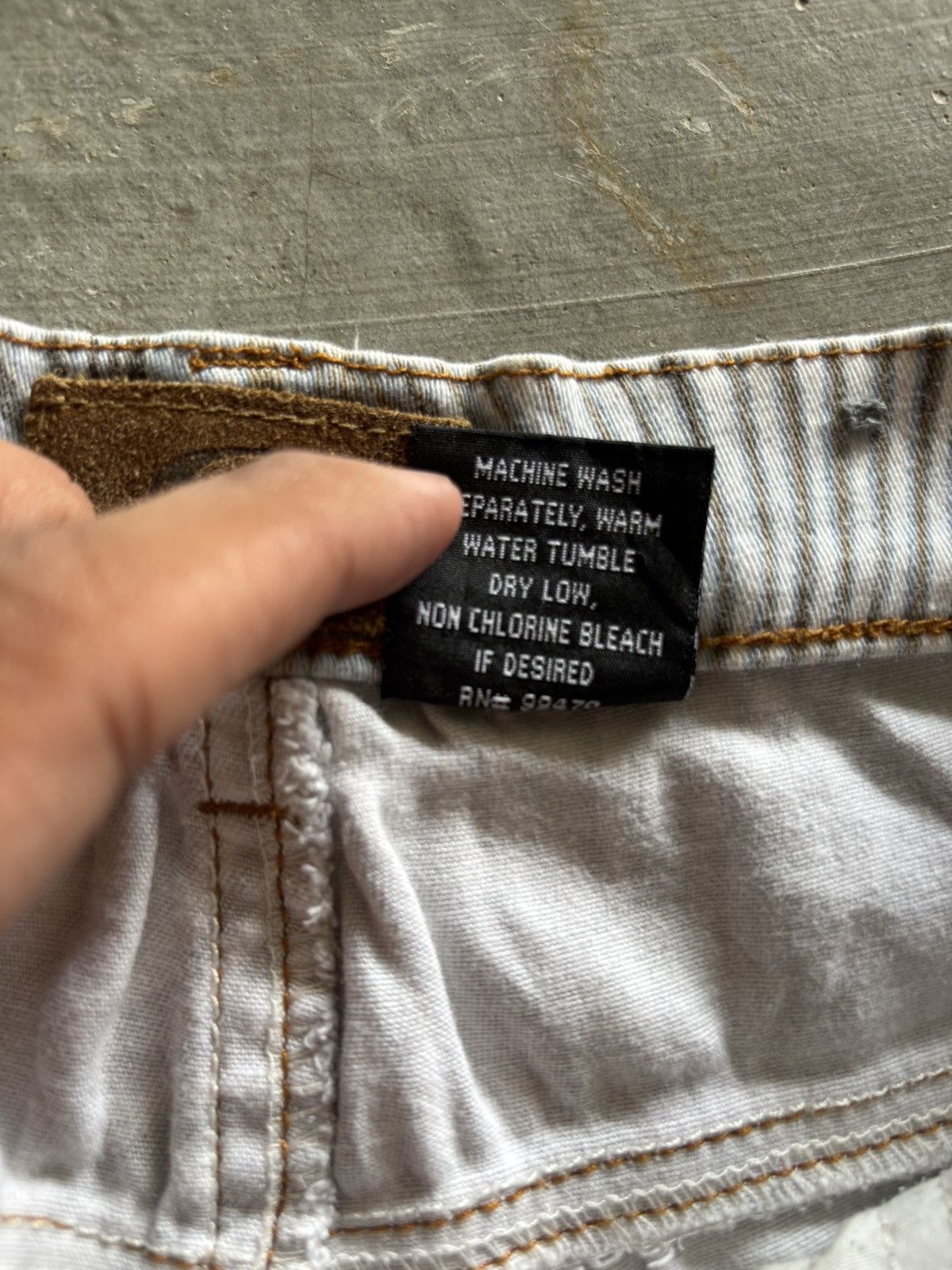 Other flared crest jeans zebra illusion art cavalli inspired Size US 28 / EU 44 - 5 Thumbnail