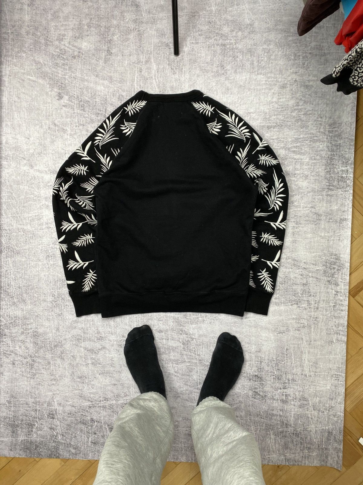 Our Legacy Vintage y2k sweatshirt Our Legacy Black emb Plants Size US S / EU 44-46 / 1 - 5 Thumbnail