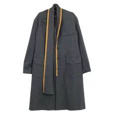 Yohji Yamamoto Yohji Yamamoto Pour Homme Stole Docking Coat Size US M / EU 48-50 / 2 - 1 Thumbnail