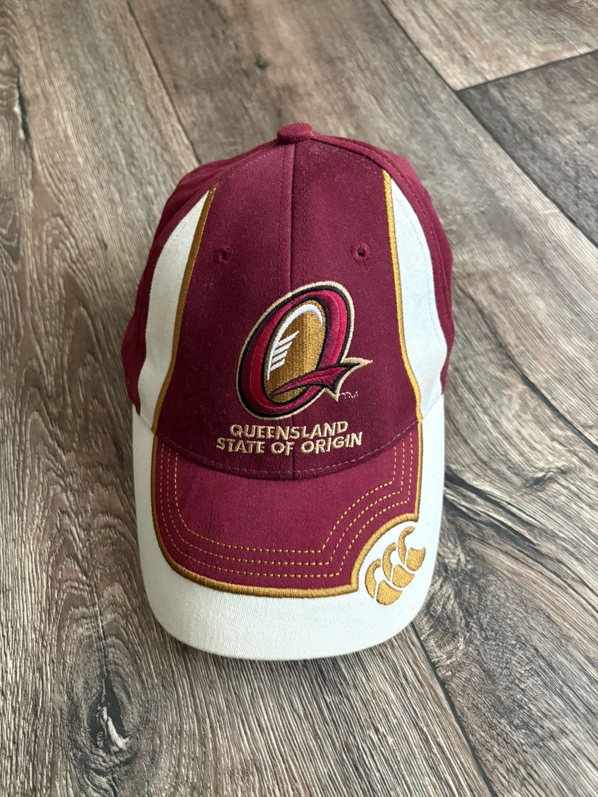 Queensland State Of Origin Team Vintage Rugby Team Rare Cap, image size:1200x1600