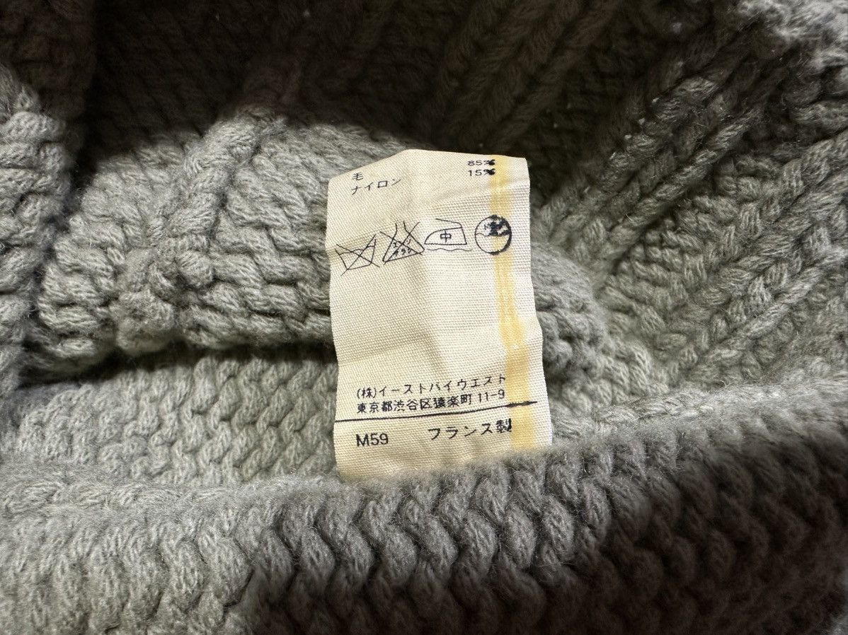 A.P.C. 🔥Vintage APC Ribbed Knit Wool Sweater Jumper Mock Neck Size US M / EU 48-50 / 2 - 7 Thumbnail