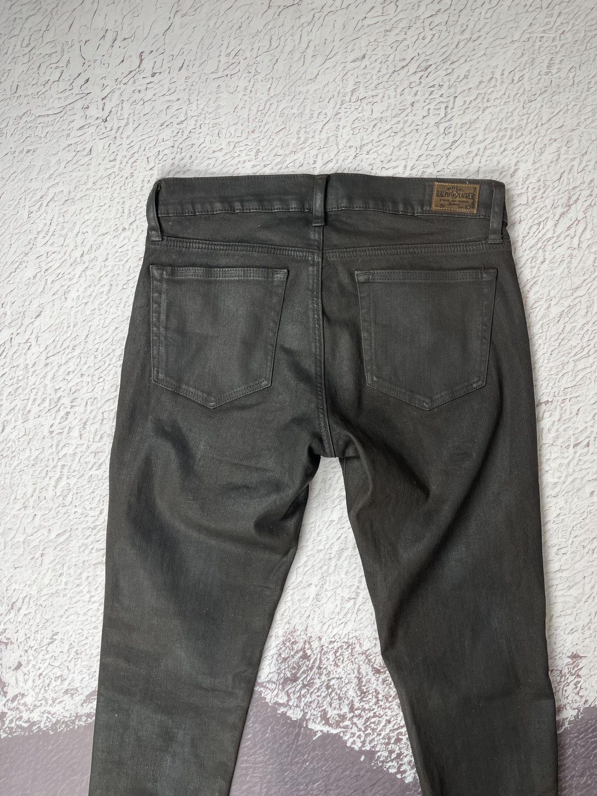 Polo Ralph Lauren Polo Ralph Lauren Talon zipper waxed style jeans pants Size 29" - 18 Thumbnail