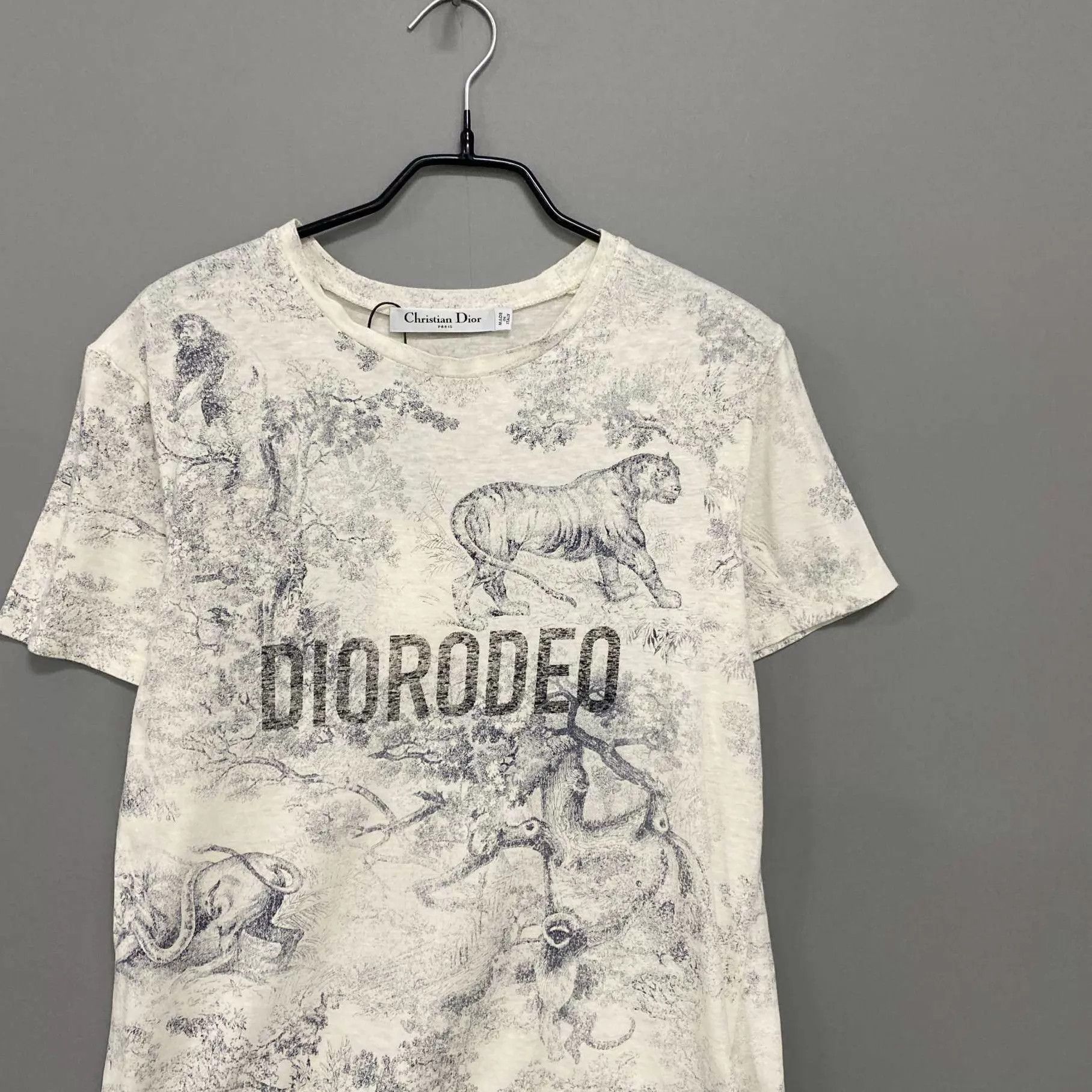 Dior Dior Zoo Pattern Logo SS T-Shirt S 99 New Size US S / EU 44-46 / 1 - 2 Thumbnail