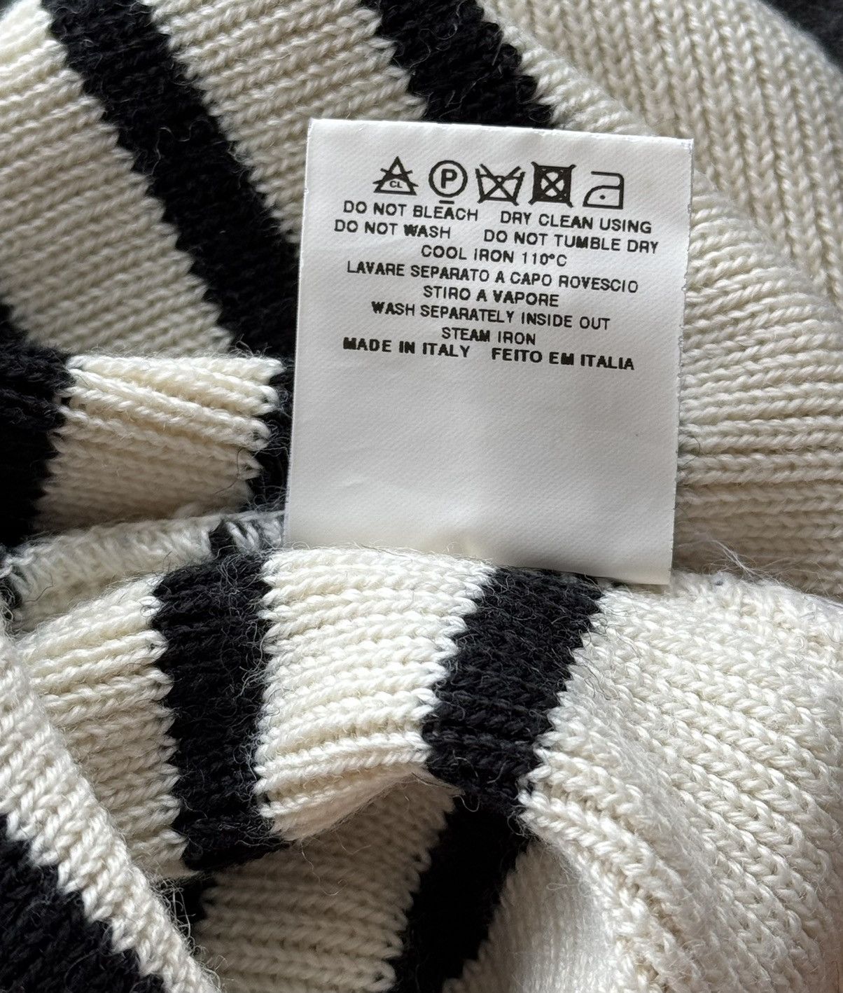 Jean Paul Gaultier × Vintage Jean Paul Gaultier A/W 2003 archive vintage striped sweater Size M / US 6-8 / IT 42-44 - 7 Thumbnail