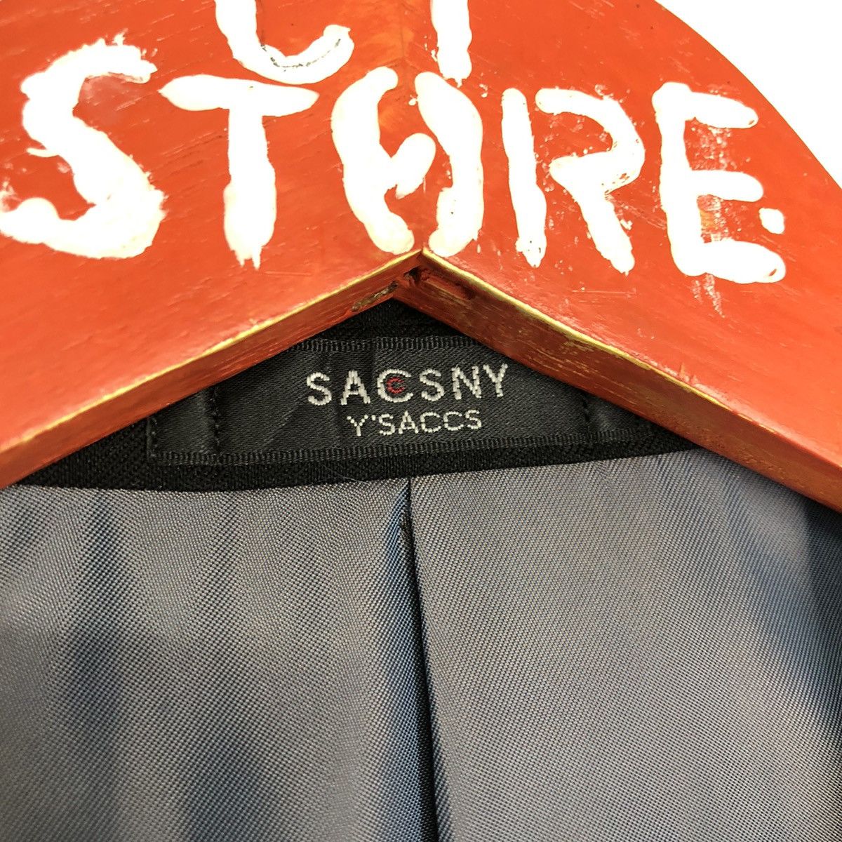Japanese Brand × Yohji Yamamoto Sacsny Ysaccs Yohji Yamamoto Blazer Jacket Size S Size US S / EU 44-46 / 1 - 6 Thumbnail