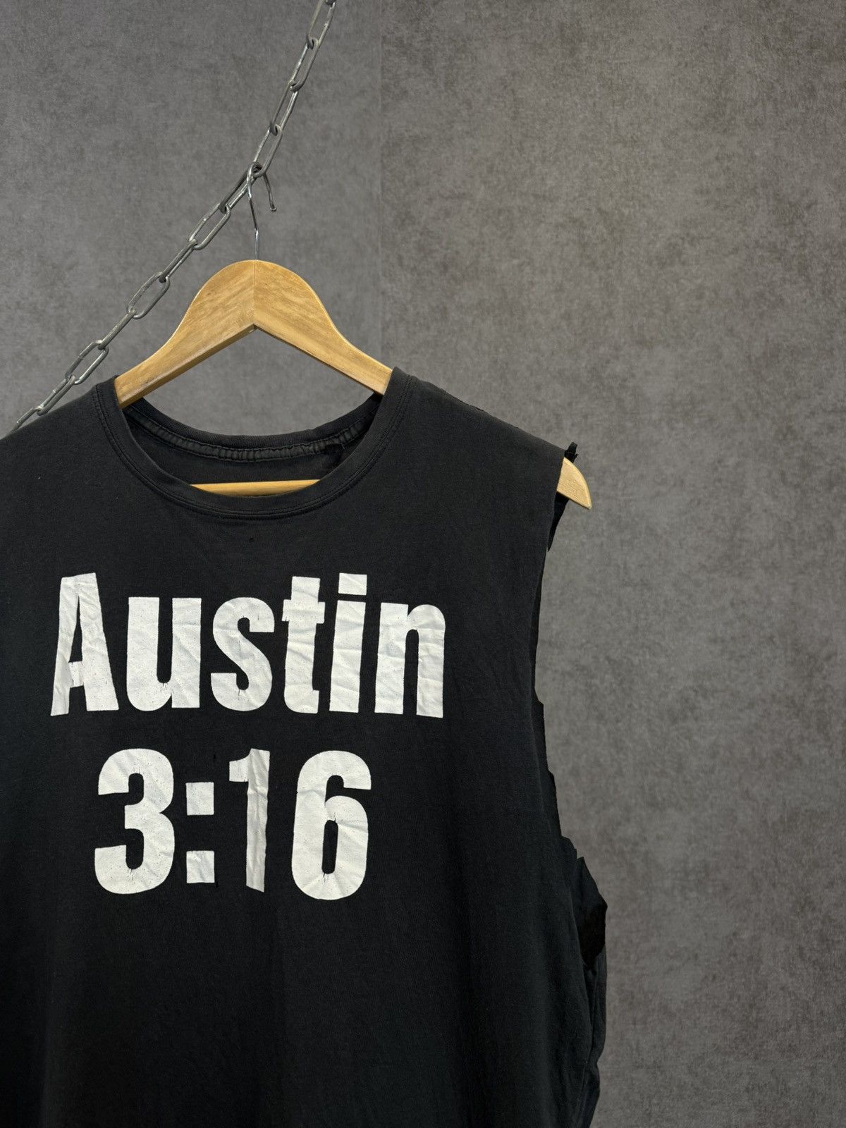 WWE Stone Cold Austin 3:16 WWE WWF wrestling tank top Size US L / EU 52-54 / 3 - 3 Thumbnail