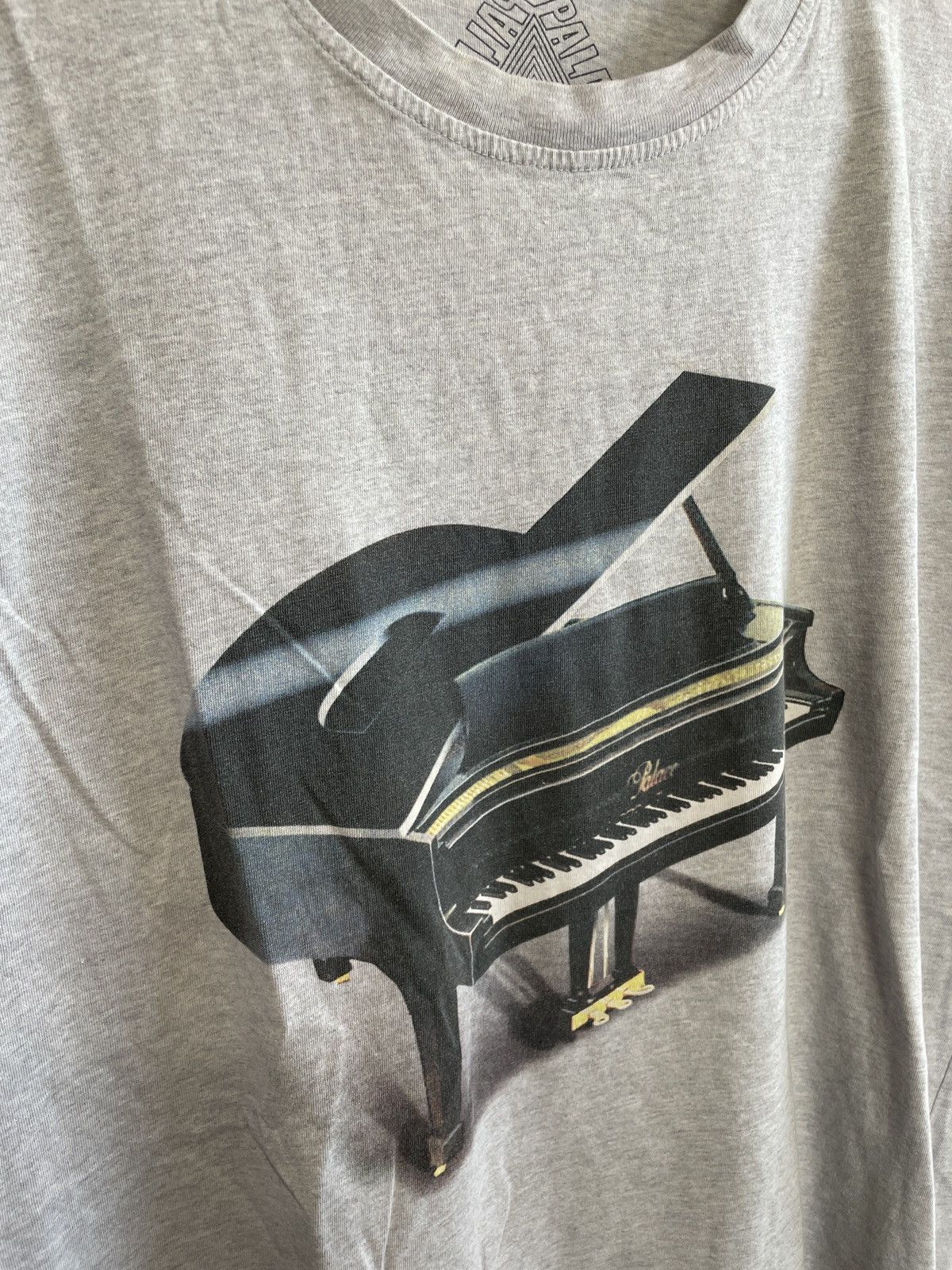 Palace Palace Piano Tee Grey Size US XL / EU 56 / 4 - 2 Thumbnail