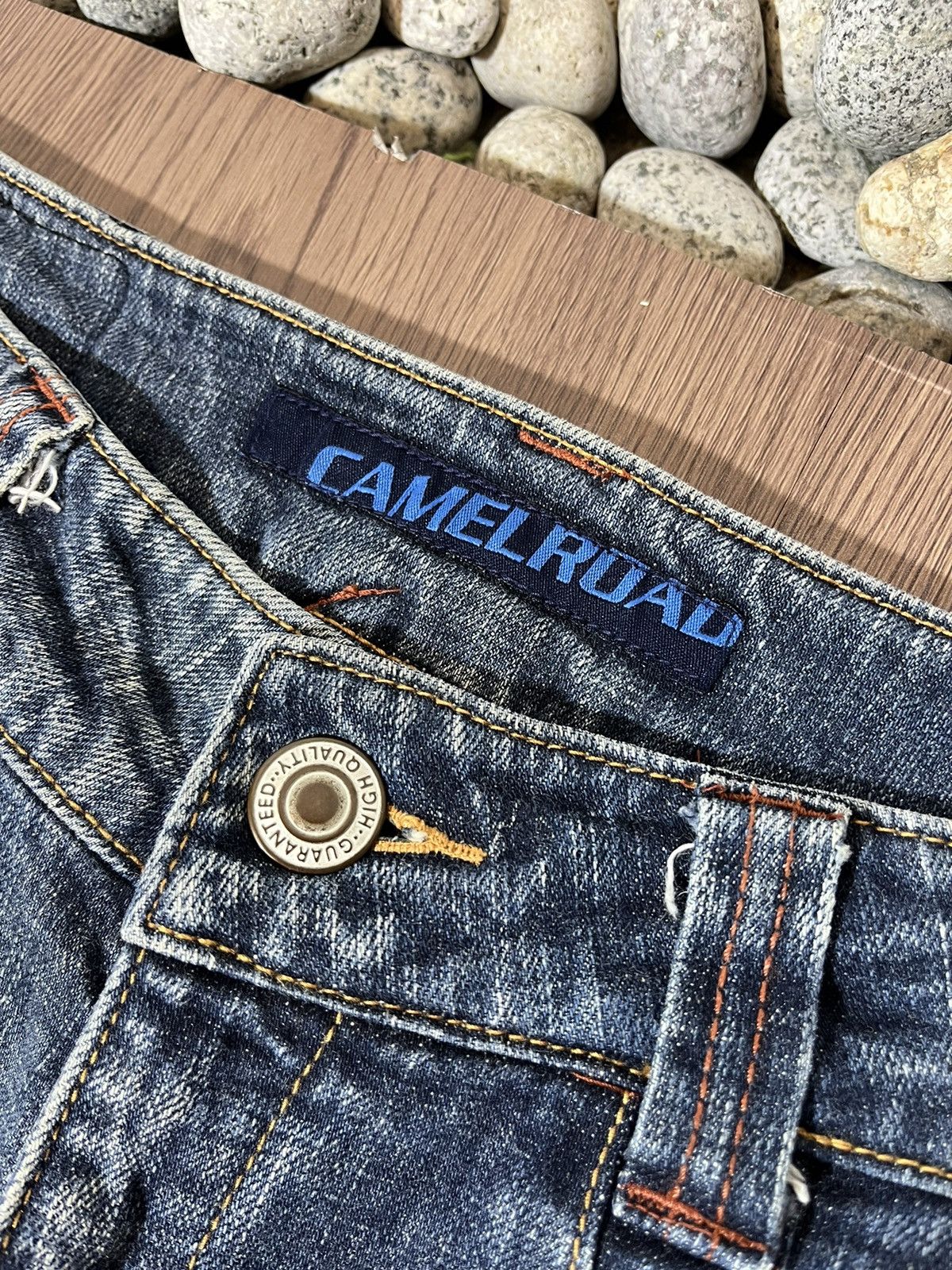 Camel × If Six Was Nine × Japanese Brand Camel Road japan fake pocket flare jeans Ifsixwasnine style Size US 30 / EU 46 - 9 Thumbnail