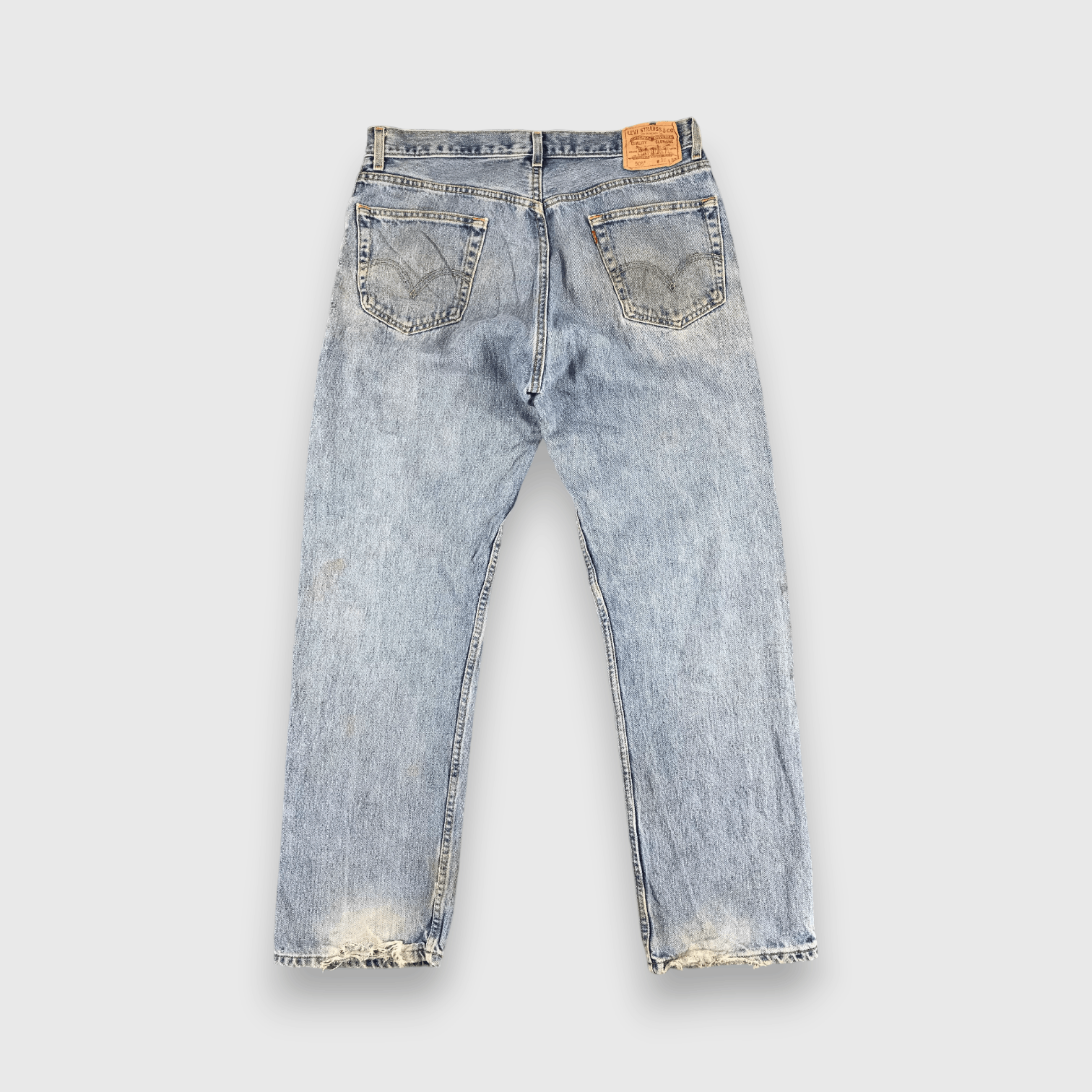 Levi's Vintage Levis 505 Jeans-J907 Size US 35 - 2 Thumbnail