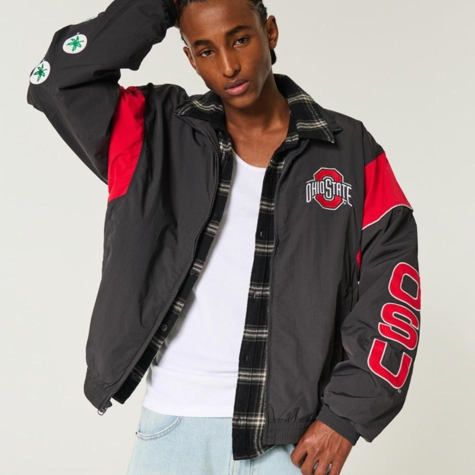 Hollister Ohio state university graphic windbreaker Size US L / EU 52-54 / 3 - 1 Thumbnail