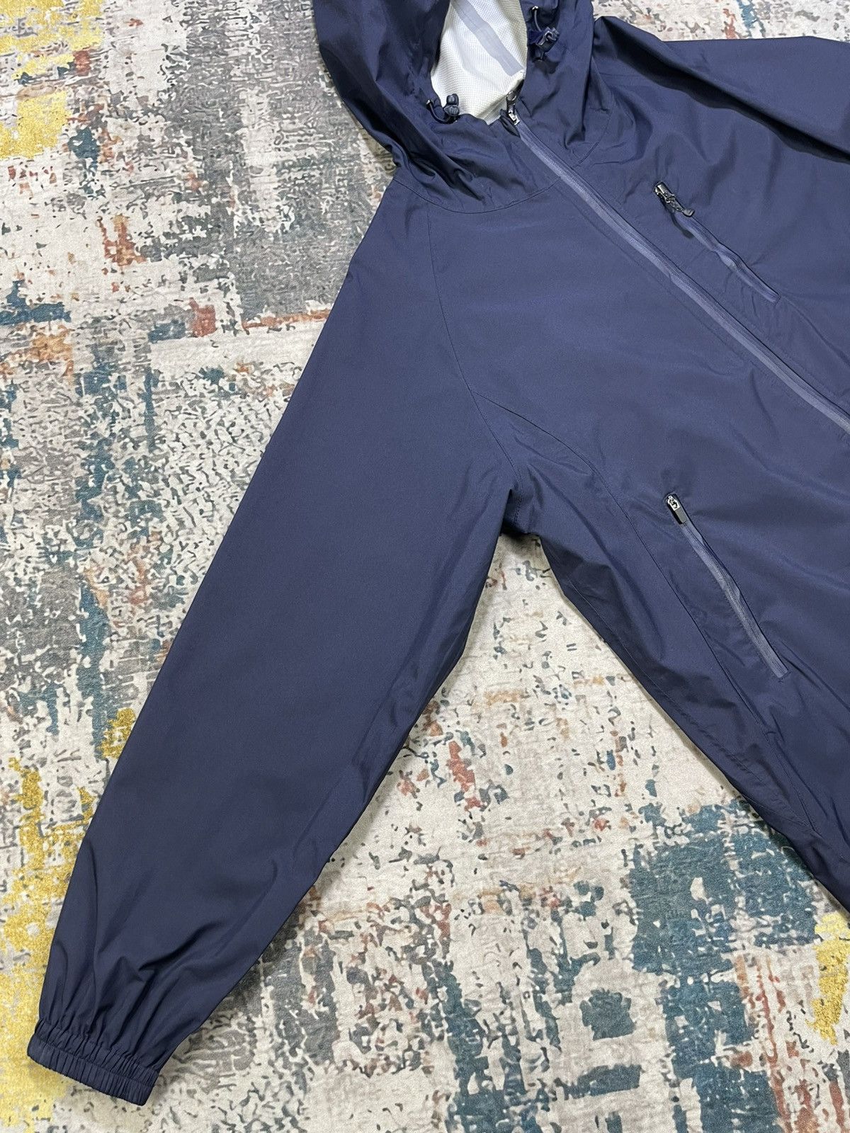 Japanese Brand Fieldcore Blocktech Waterproof Rain Jacket Size L / US 10 / IT 46 - 6 Thumbnail