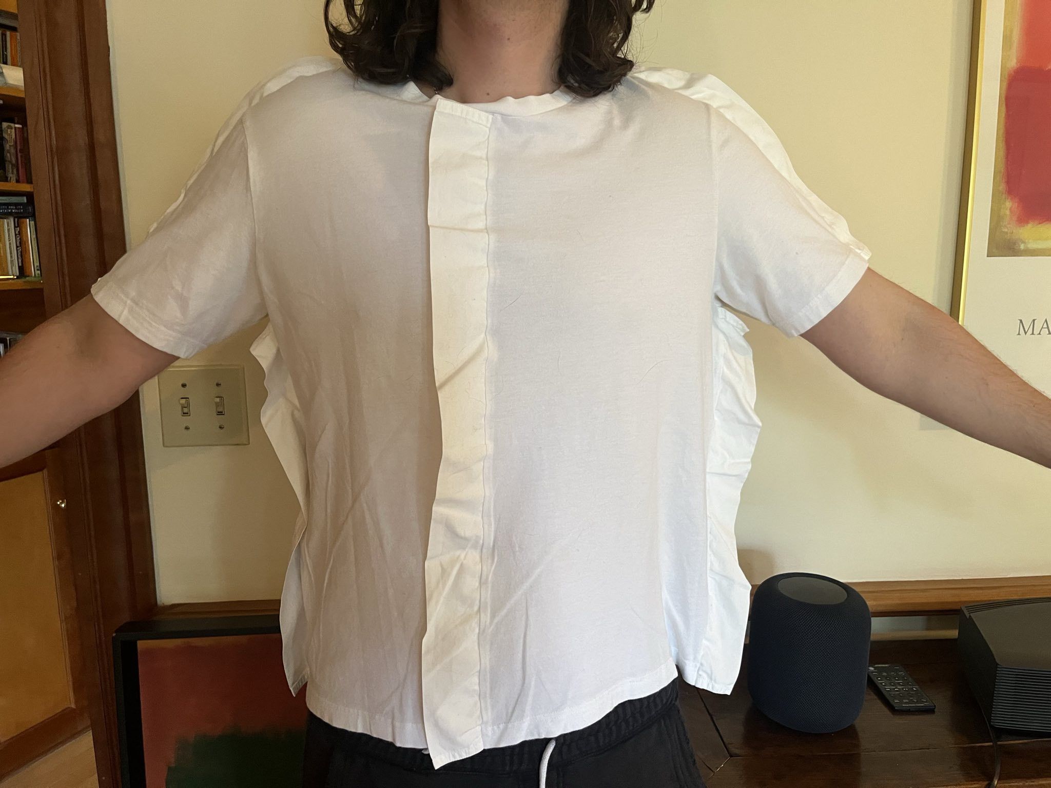 Craig Green Craig Green White "Ruffles" Shirt - Unique Find Size US L / EU 52-54 / 3 - 3 Thumbnail