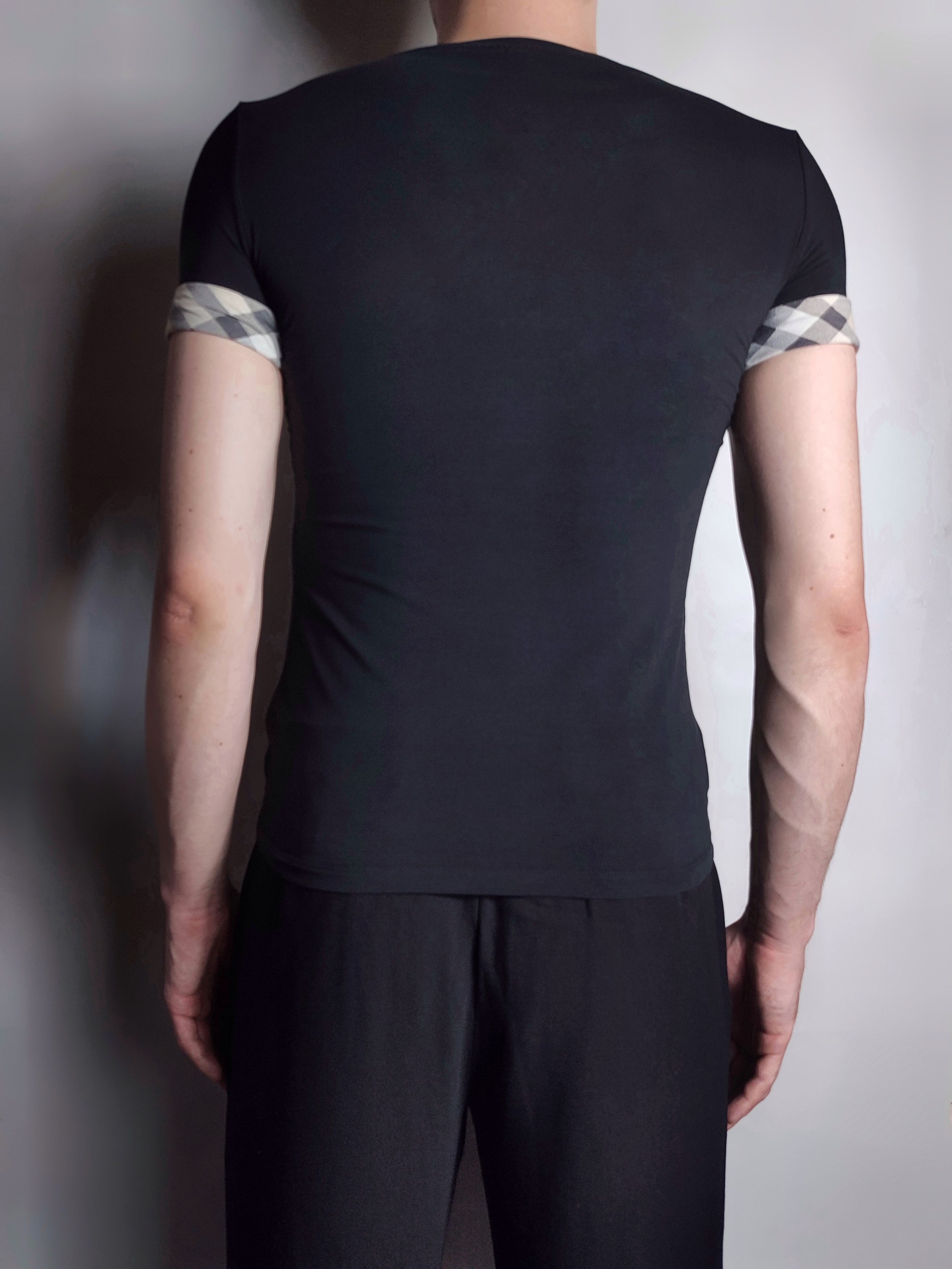 Burberry Burberry Nova check slim stretch t-shirt Size US S / EU 44-46 / 1 - 3 Thumbnail