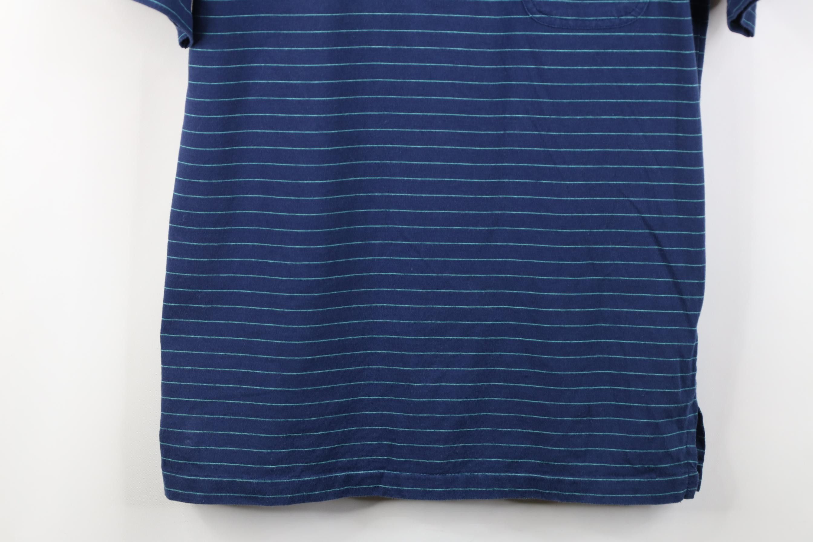 Vintage Vintage 70s Streetwear Striped Knit Collared Golf Polo Shirt Size US M / EU 48-50 / 2 - 3 Thumbnail