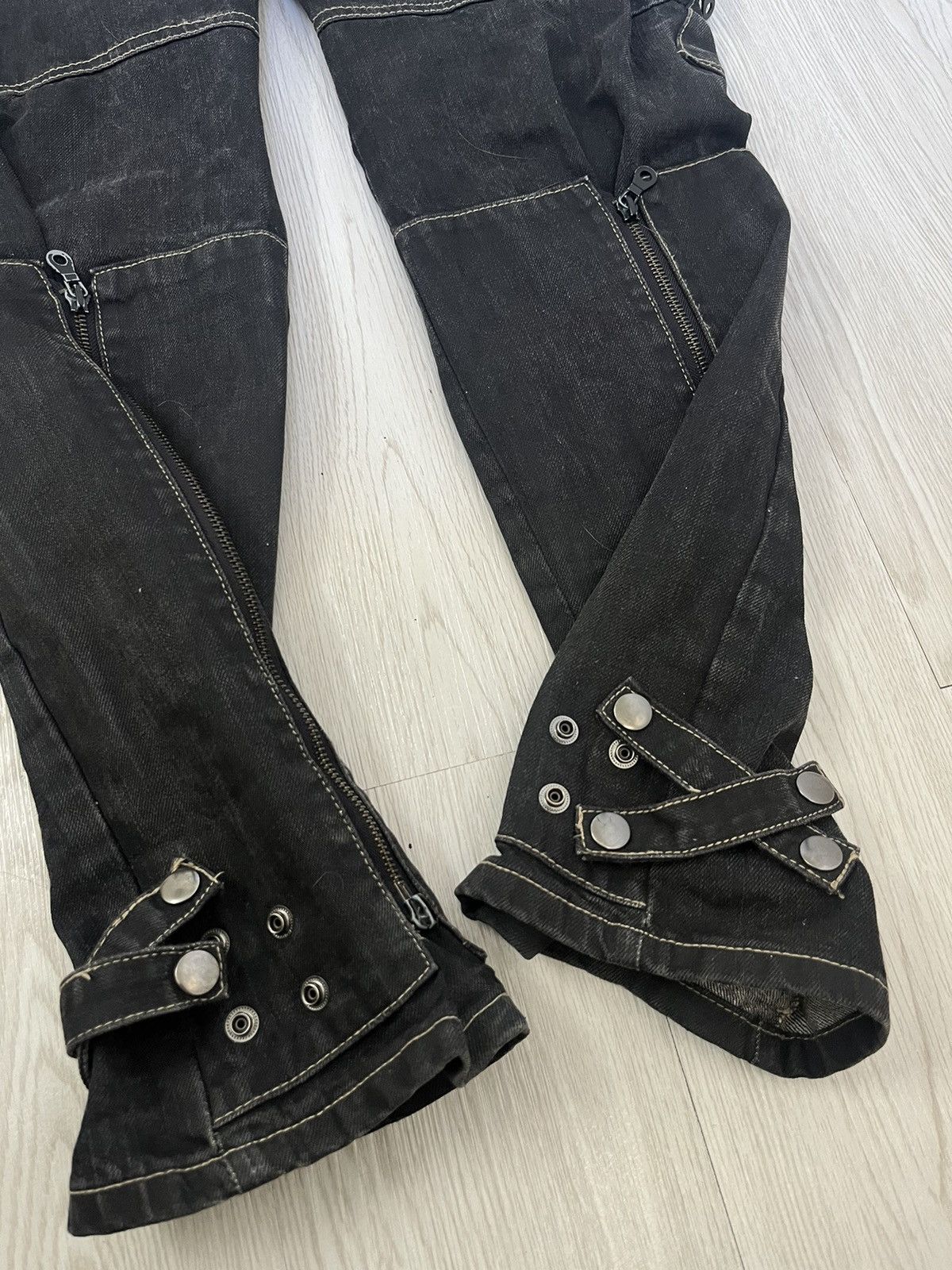 Japanese Brand × PPFM Vintage PPFM Multizipper Bondage punk ‘like undercover’Jeans Size US 34 / EU 50 - 12 Thumbnail