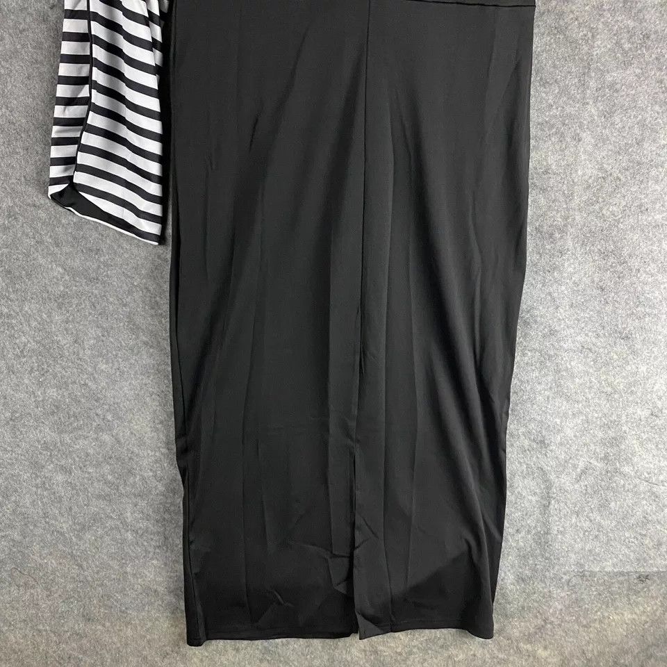 Other Koandaily Dress 2XL Women's NWT Black Maxi Polyester Adults Size XXL / US 16-18 / IT 52-54 - 7 Thumbnail
