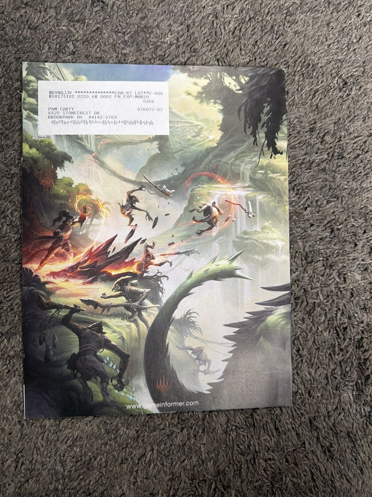 Hypebeast Game Informer Volume XXX Number 1 Issue 322 Size ONE SIZE - 2 Thumbnail