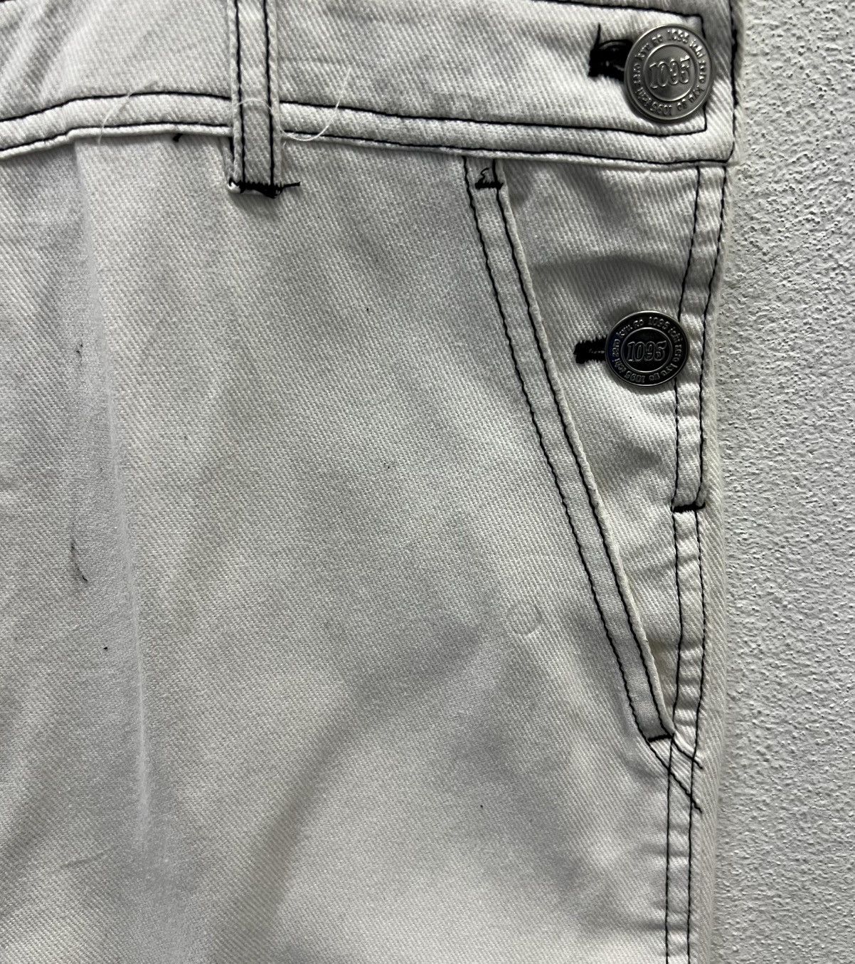 Other VINTAGE 1095 WHITE OVERALLS Size US 34 / EU 50 - 9 Thumbnail