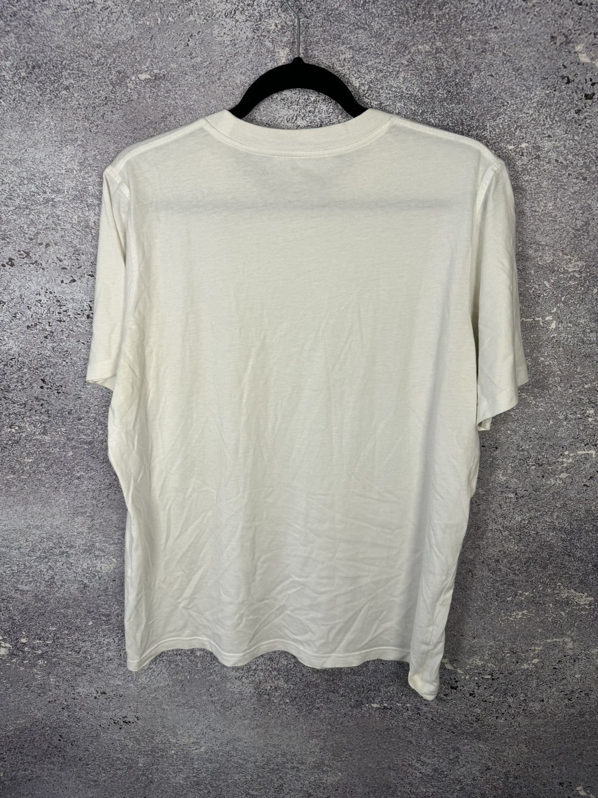 Alexander McQueen × MCQ McQ Alexander McQueen Big Mirror Logo White T-Shirt Large Size US L / EU 52-54 / 3 - 15 Thumbnail