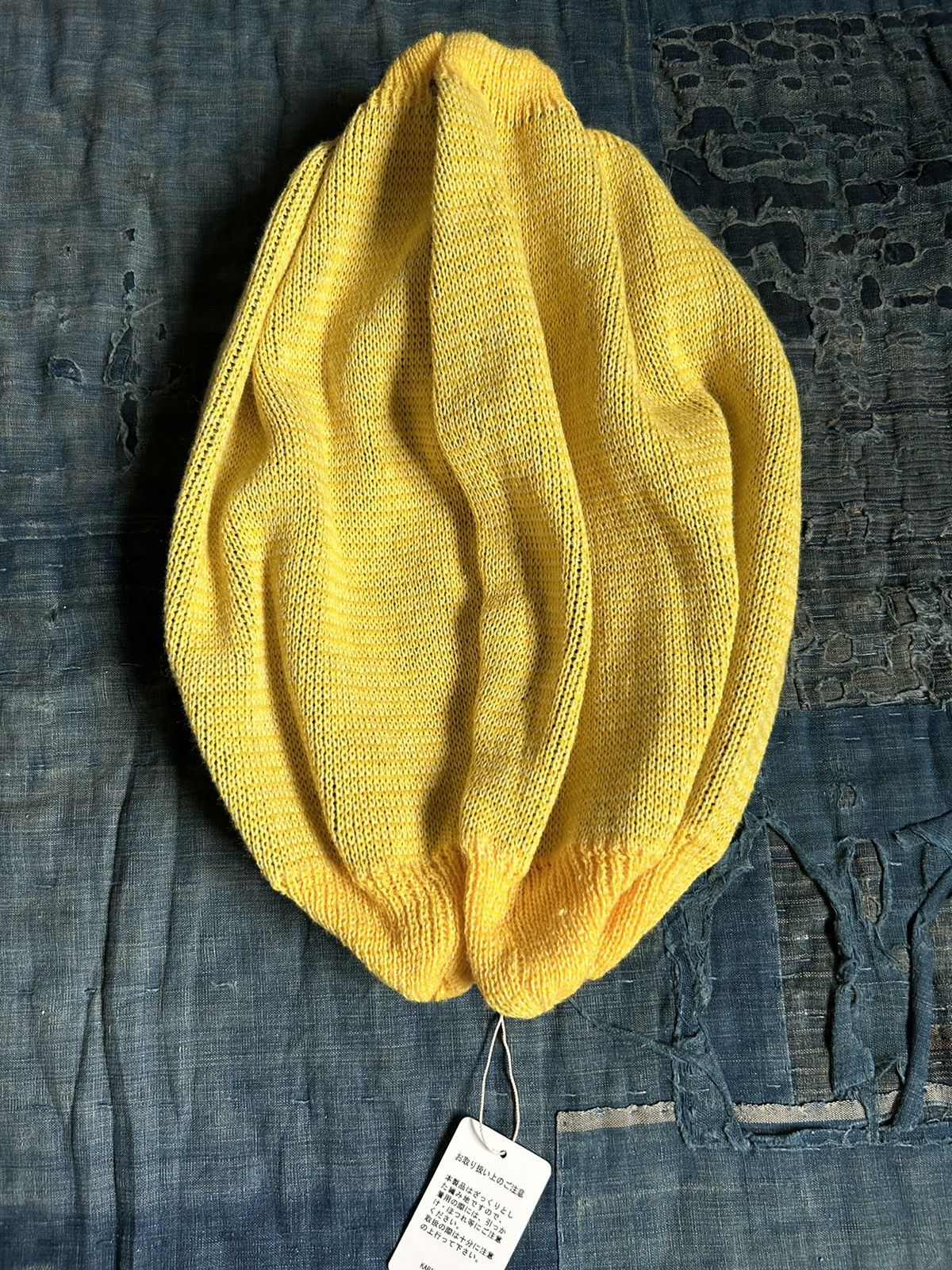 Kapital × Kapital Kountry Kapital smiley beanie hat glove cover Size ONE SIZE - 4 Thumbnail